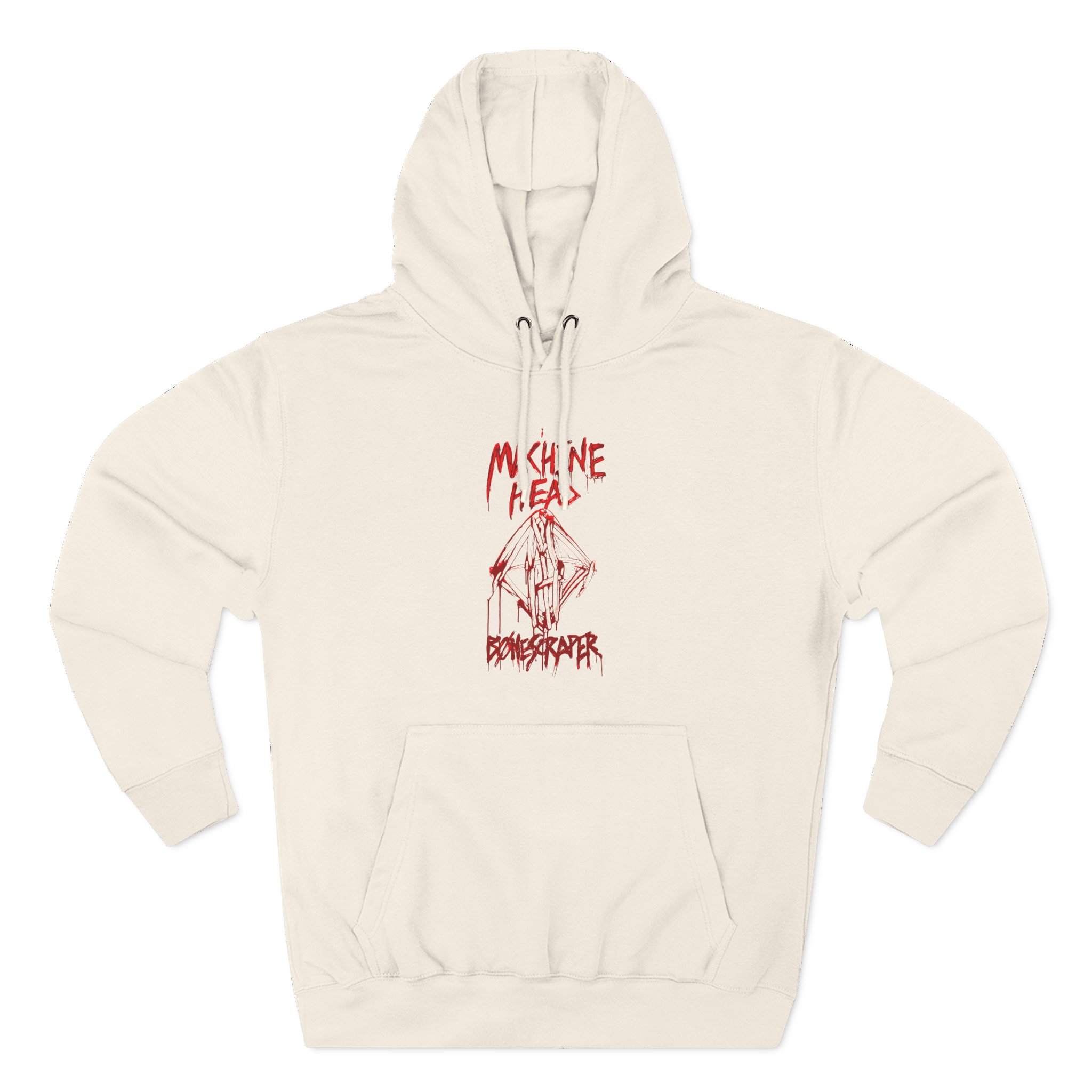 Machine Head Bønescraper Three-Panel Fleece Hoodie