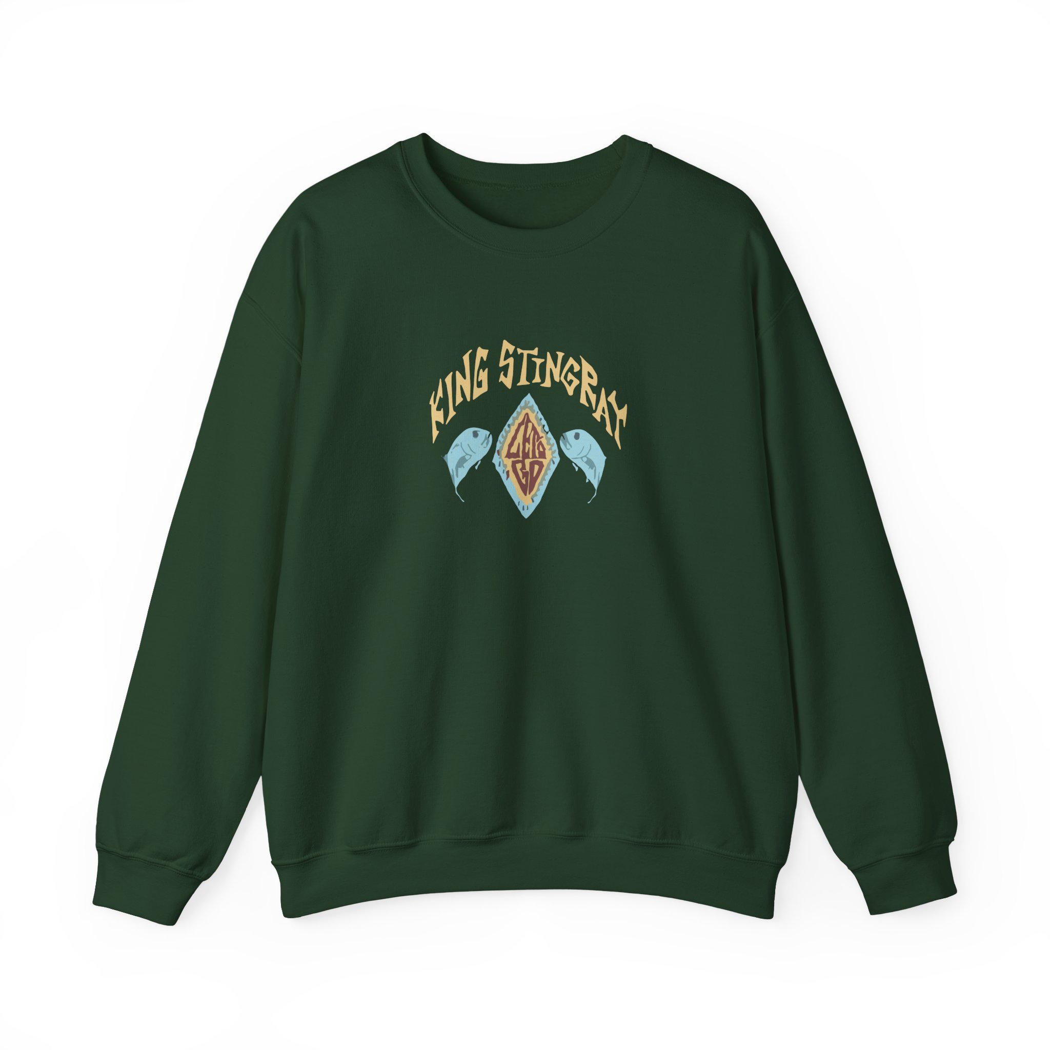 King Stingray Unisex Heavy Blendâ„¢ Crewneck Sweatshirt