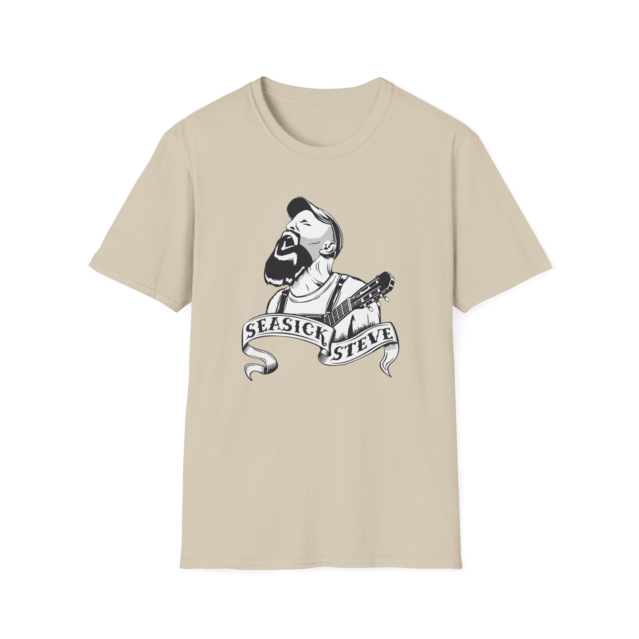 Seasick Steve Mississippi Drum Machine Unisex Softstyle T-Shirt