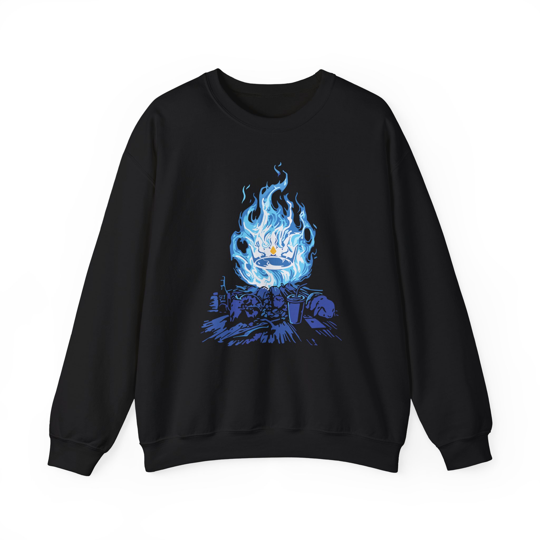 OTK Flame Unisex Heavy Blendâ„¢ Crewneck Sweatshirt