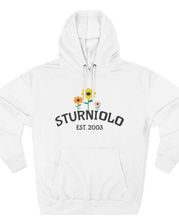 Sturniolo Flower Three-Panel Fleece Hoodie