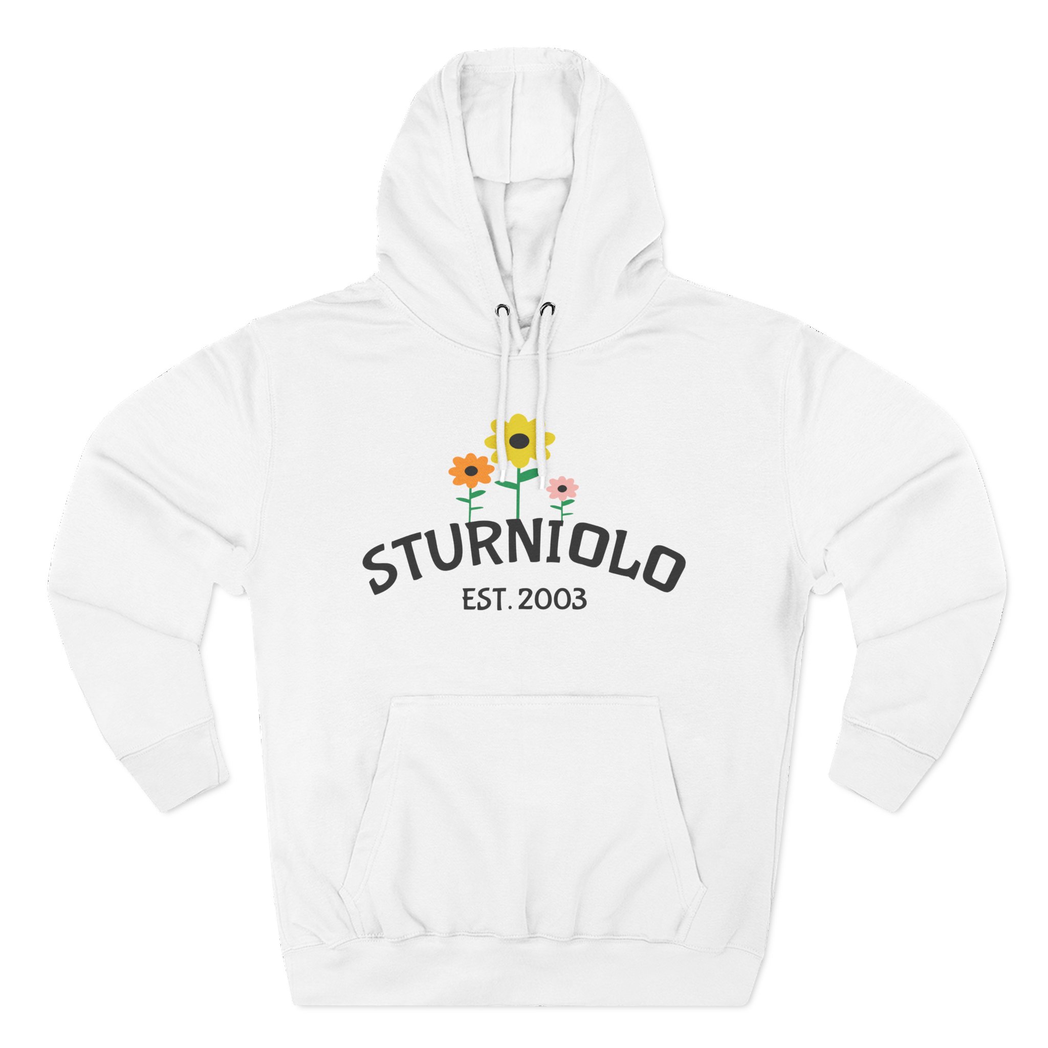 Sturniolo Flower Three-Panel Fleece Hoodie