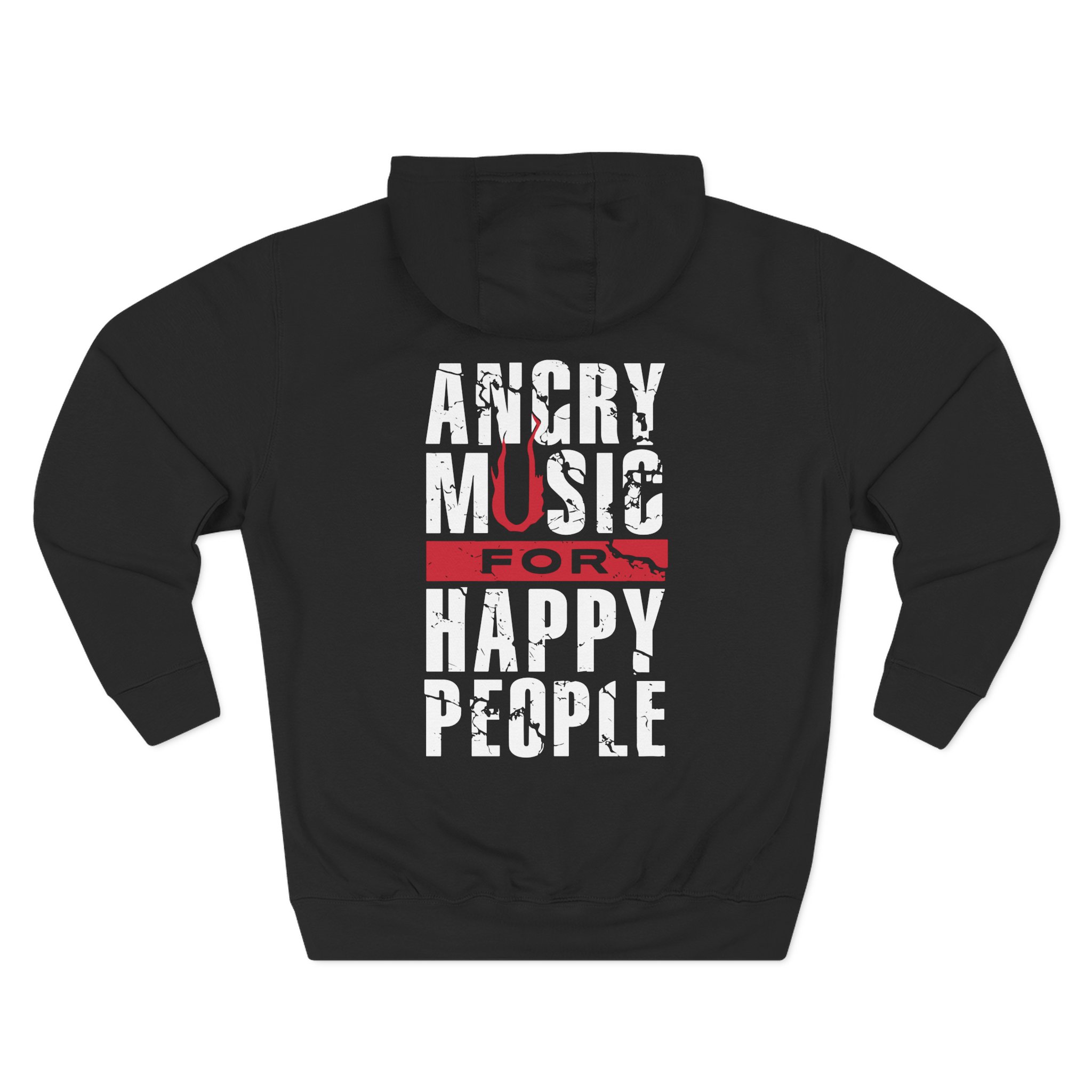 August Burns Red Angry Music Three-Panel Fleece Hoodie