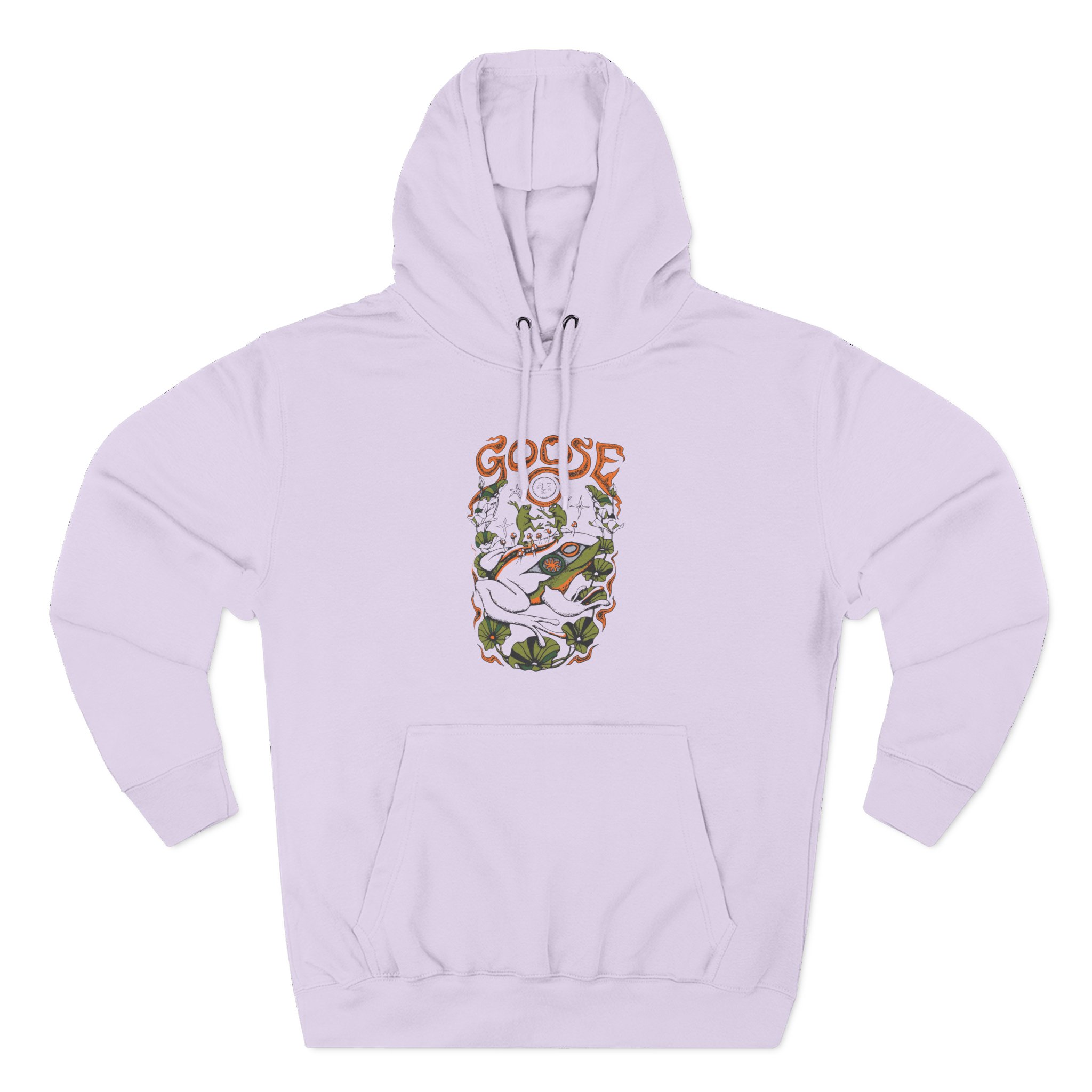 Goose Three-Panel Fleece Hoodie