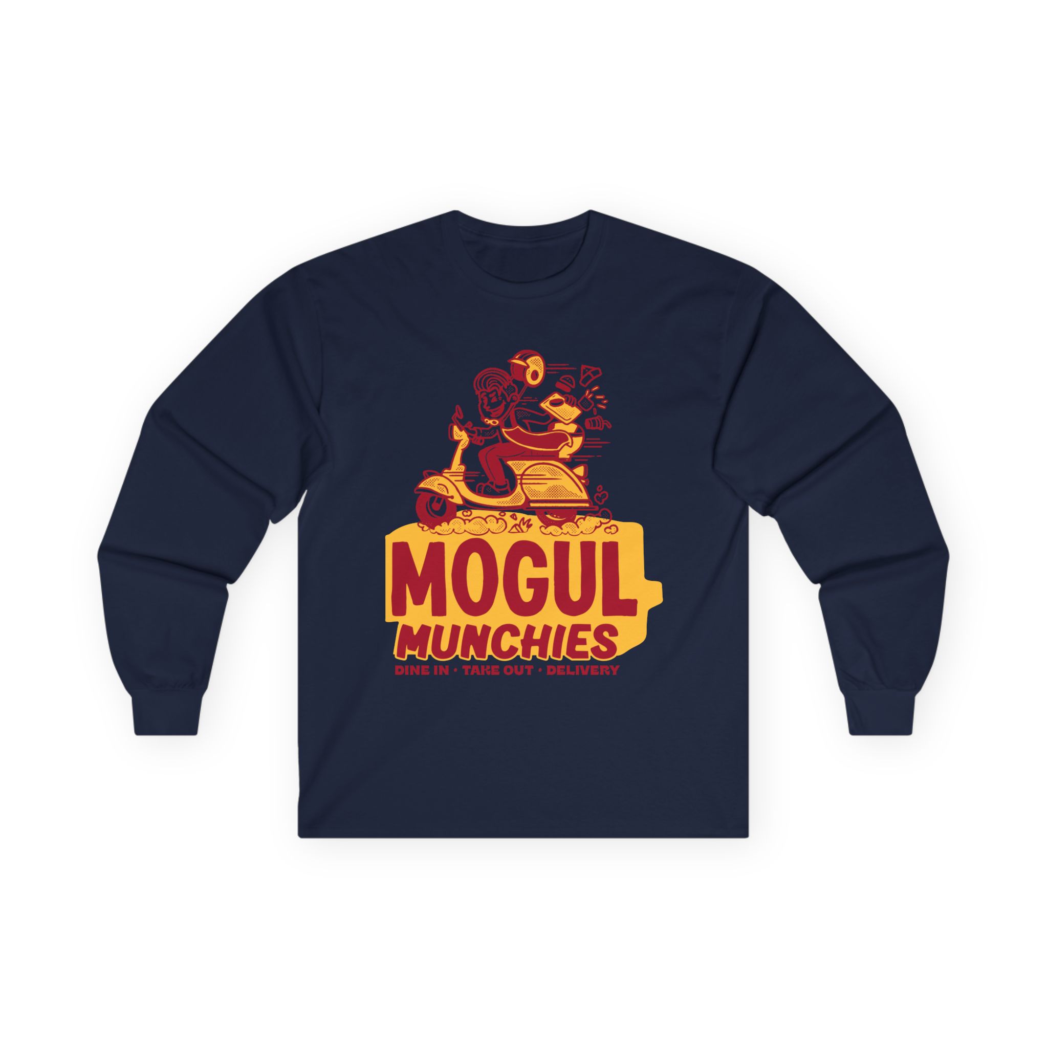 Ludwig's Mogul Munchies Unisex Ultra Cotton Long Sleeve Tee