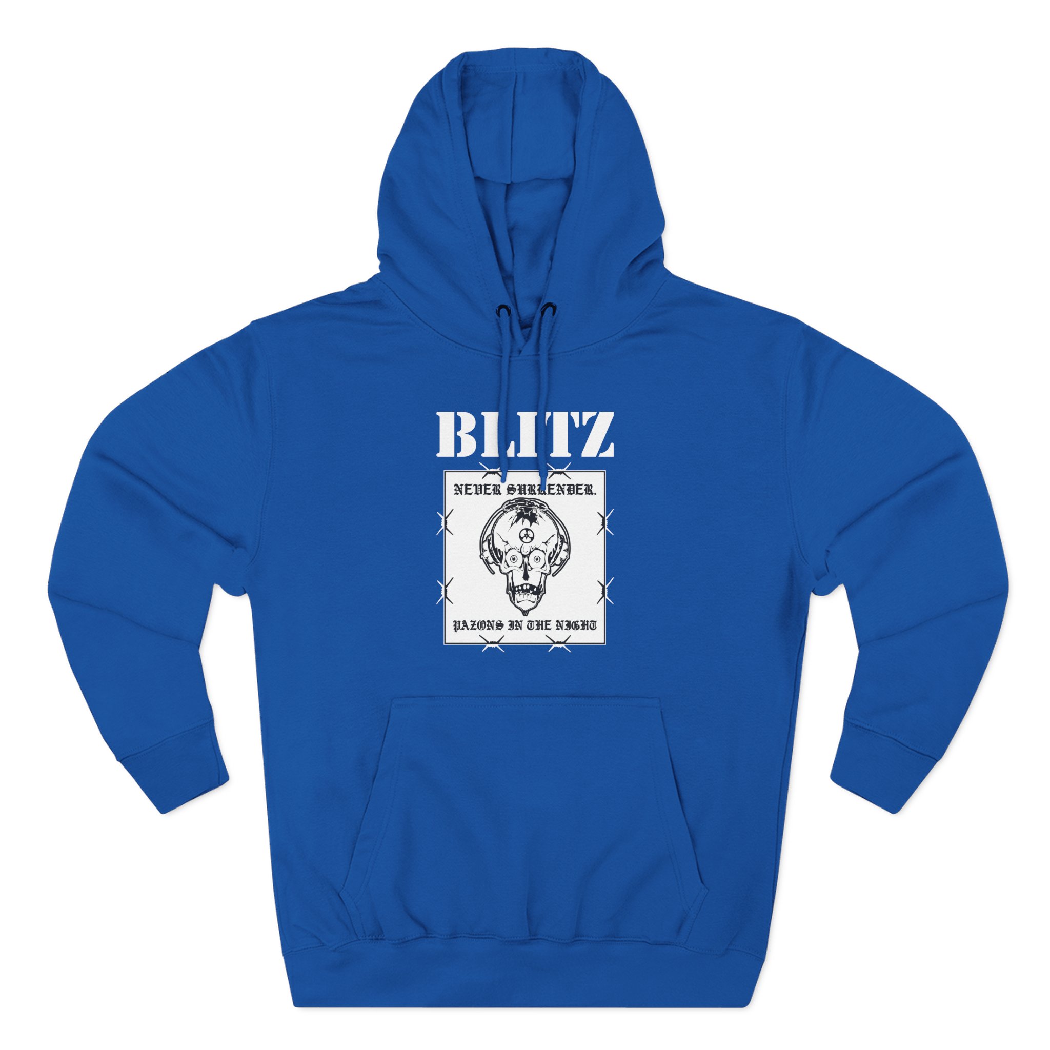 Blitz Never Surrender Three-Panel Fleece Hoodie