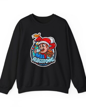 Burger Pommes Unisex Heavy Blend™ Crewneck Sweatshirt