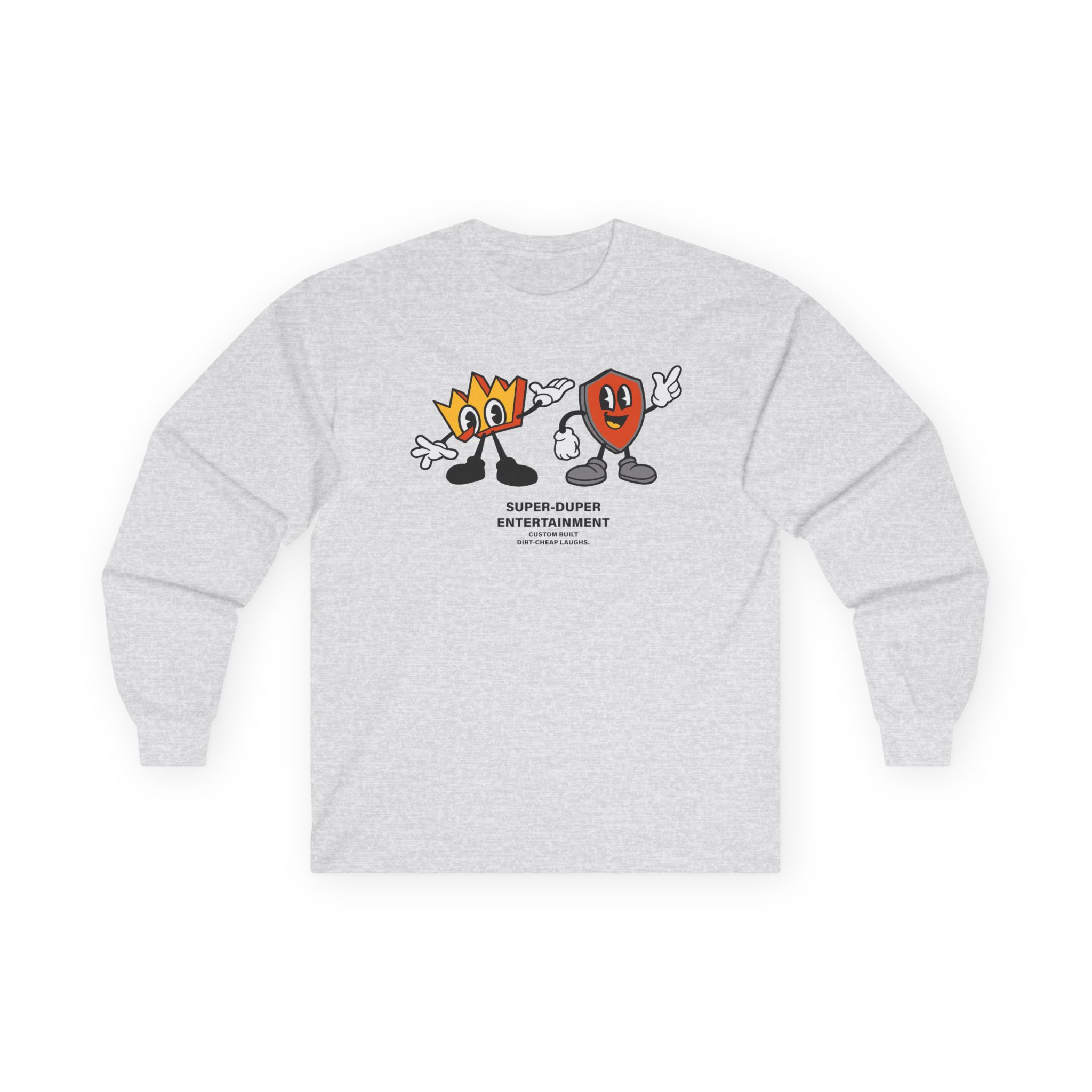 OTK Super-duper Entertainment Unisex Ultra Cotton Long Sleeve Tee