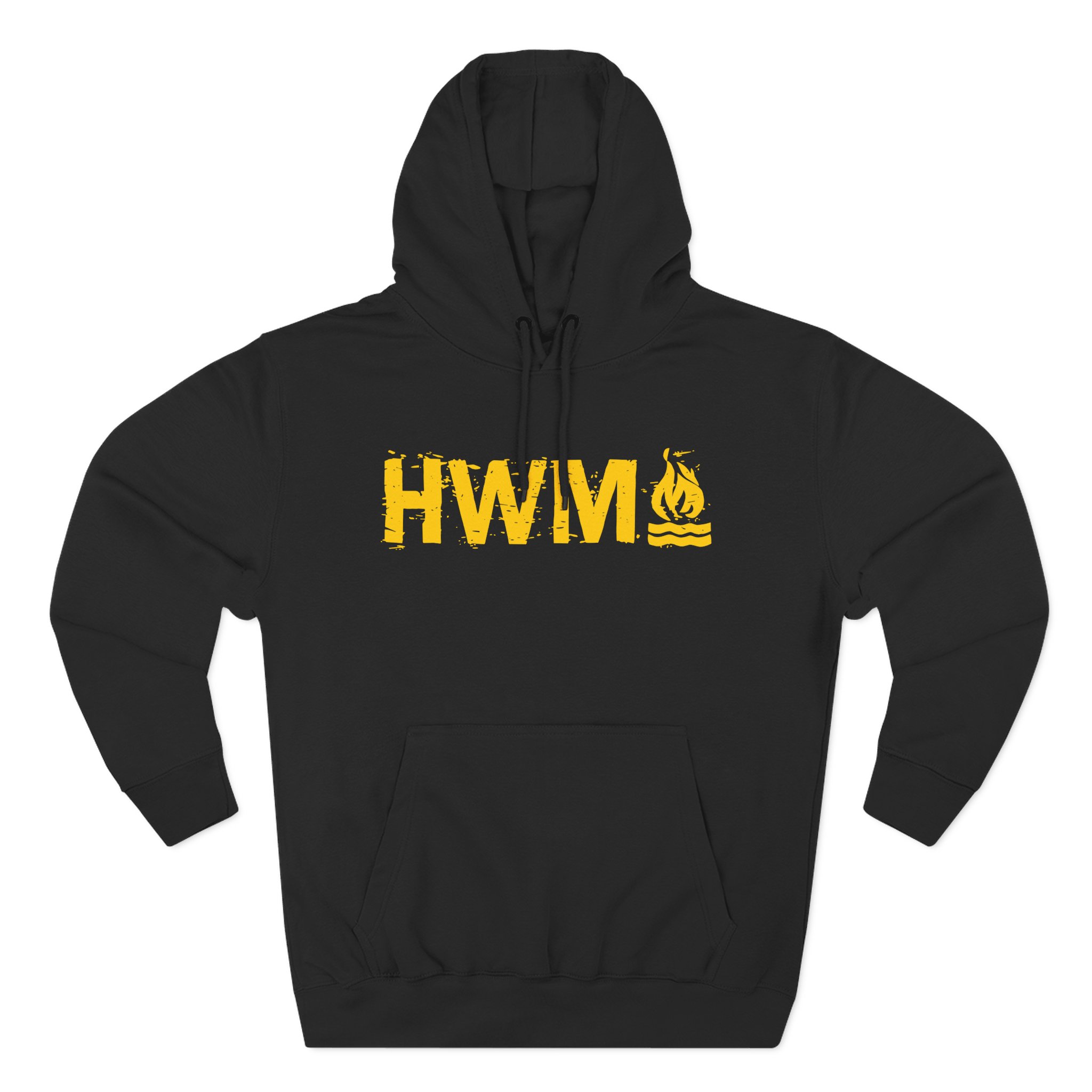 Hot Water Music OG Letter Three-Panel Fleece Hoodie