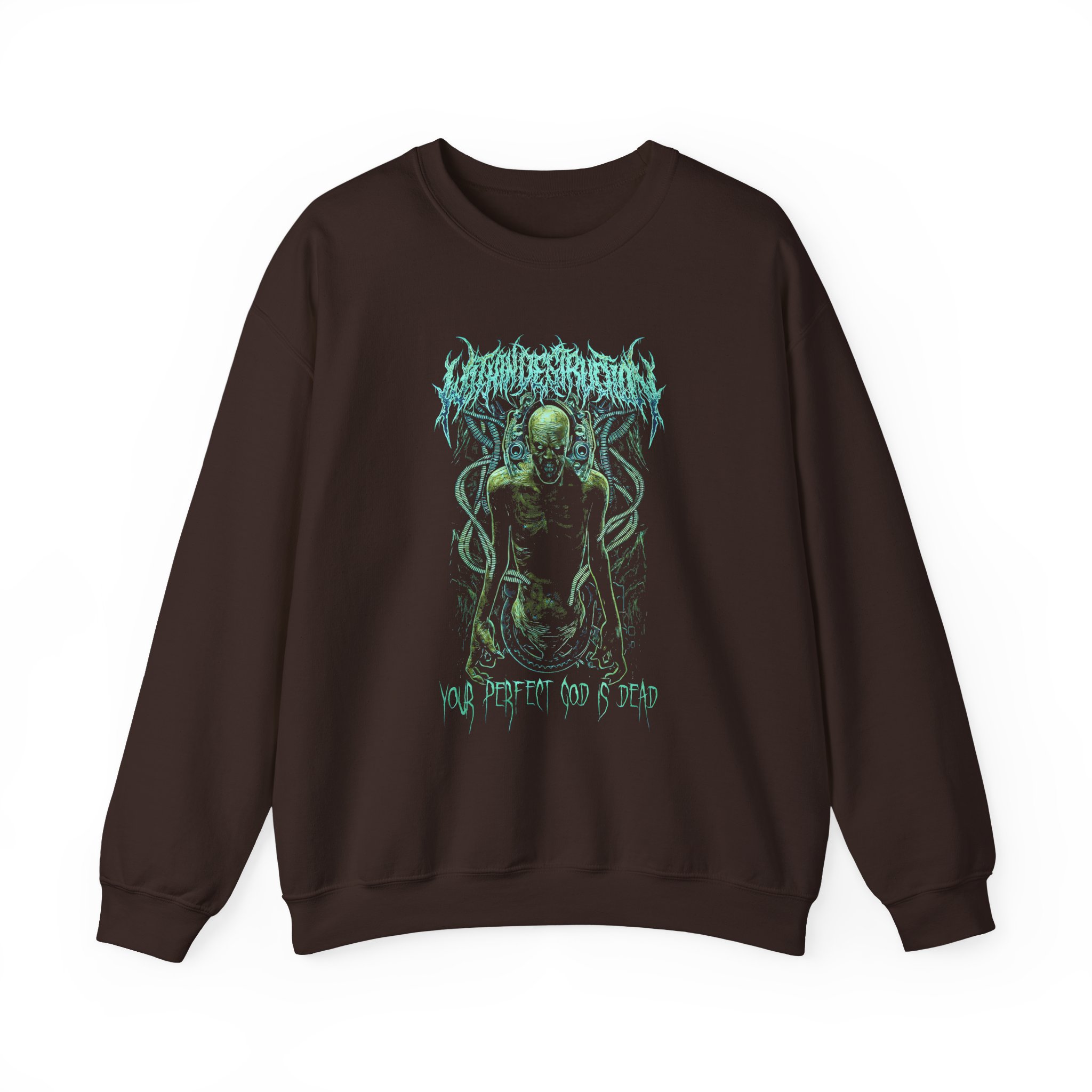 Within Destruction Your Perfect God Is Dead Unisex Heavy Blend Crewneck Sweatshirt