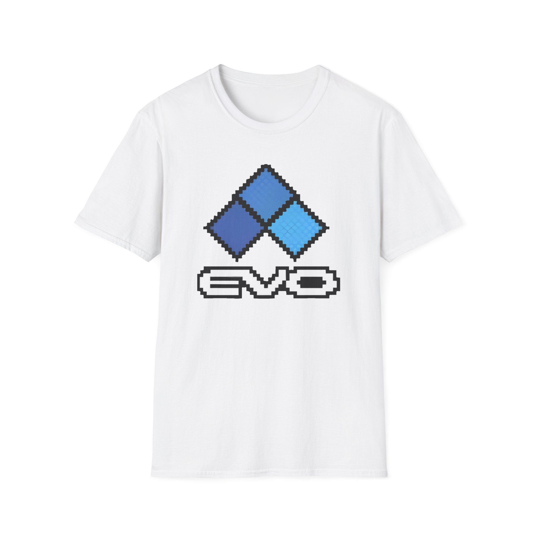 Evo 8 Bit Logo Returns Unisex Softstyle T-Shirt