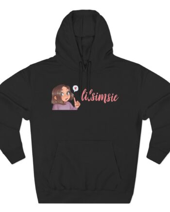 Lilsimsie Three-Panel Fleece Hoodie