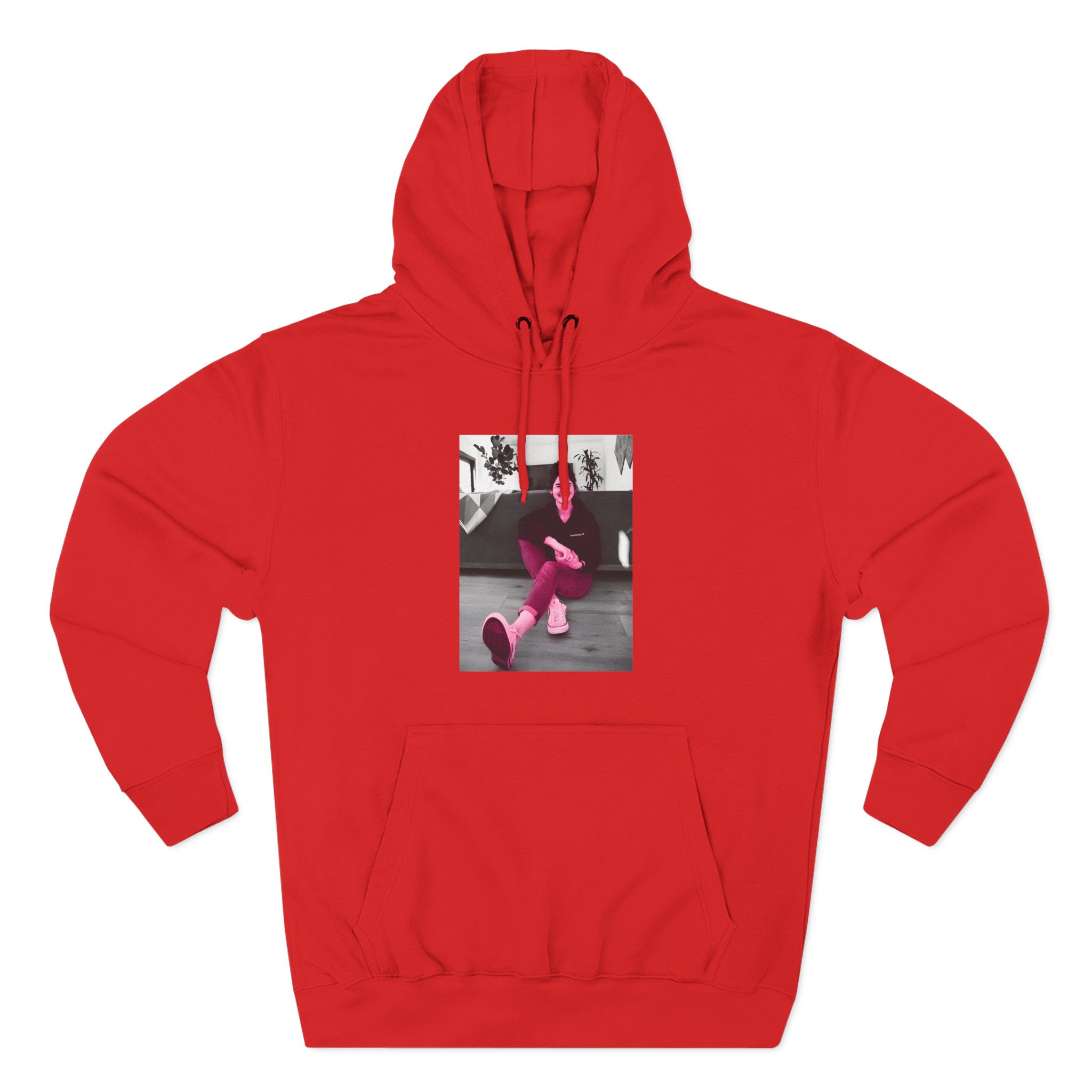 Elyse Myers Celebrity Fans Active Three-Panel Fleece Hoodie