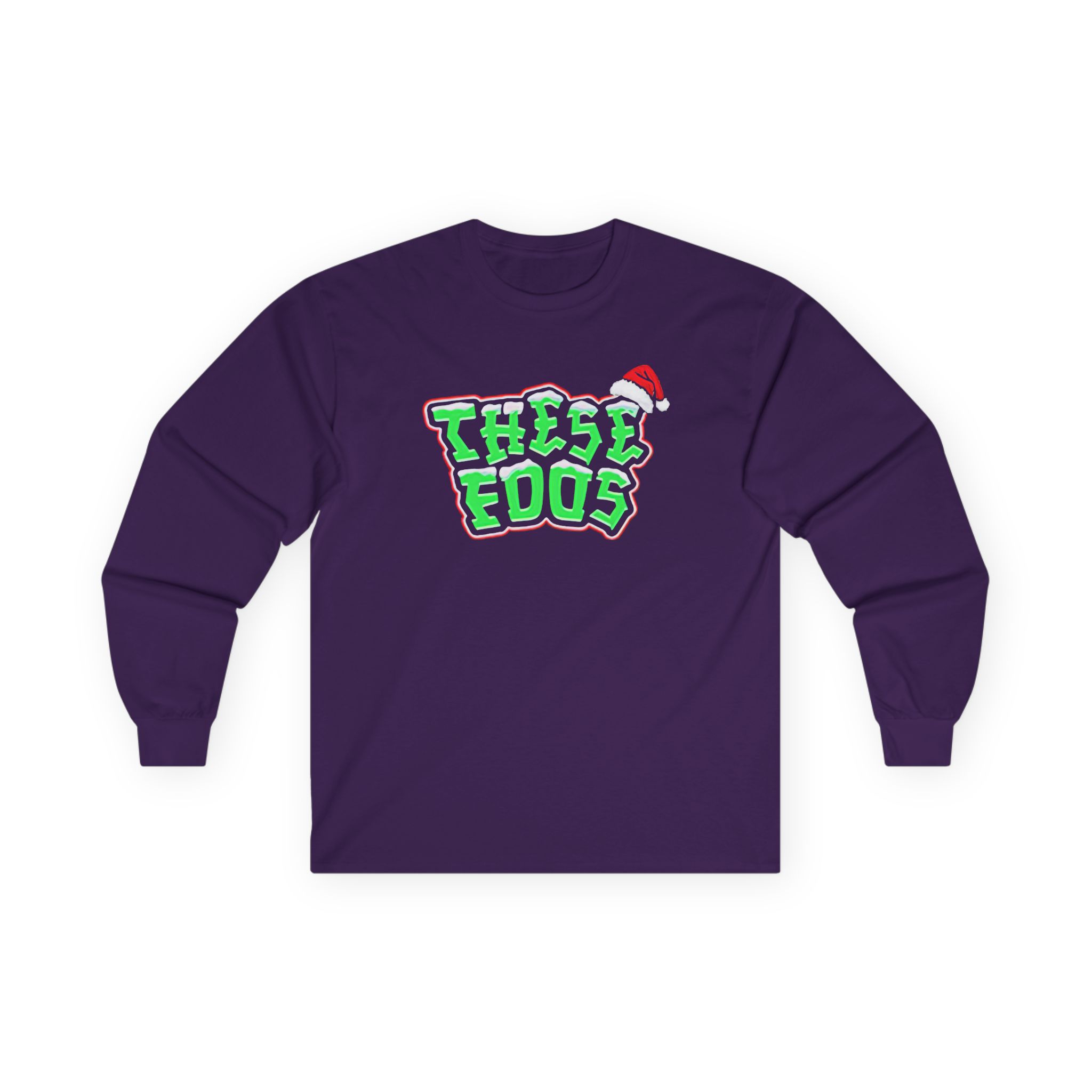 These Foos Lil Foo Santa Christmas Unisex Ultra Cotton Long Sleeve Tee