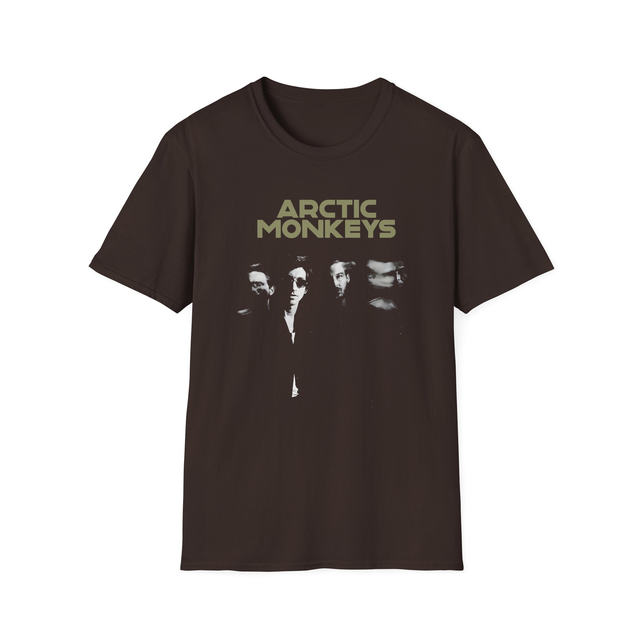 Arctic Monkeys Distorted Photo Unisex Softstyle T-Shirt