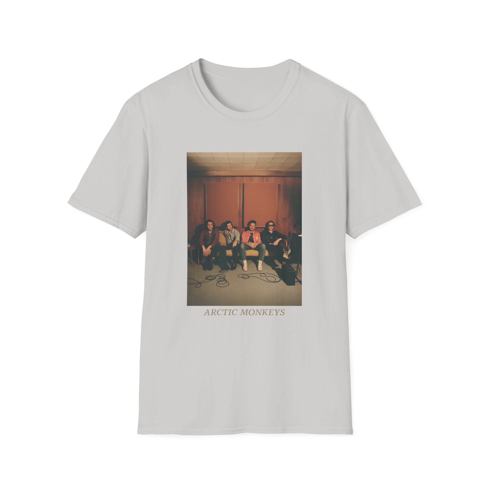 Arctic Monkeys Band Photo Unisex Softstyle T-Shirt