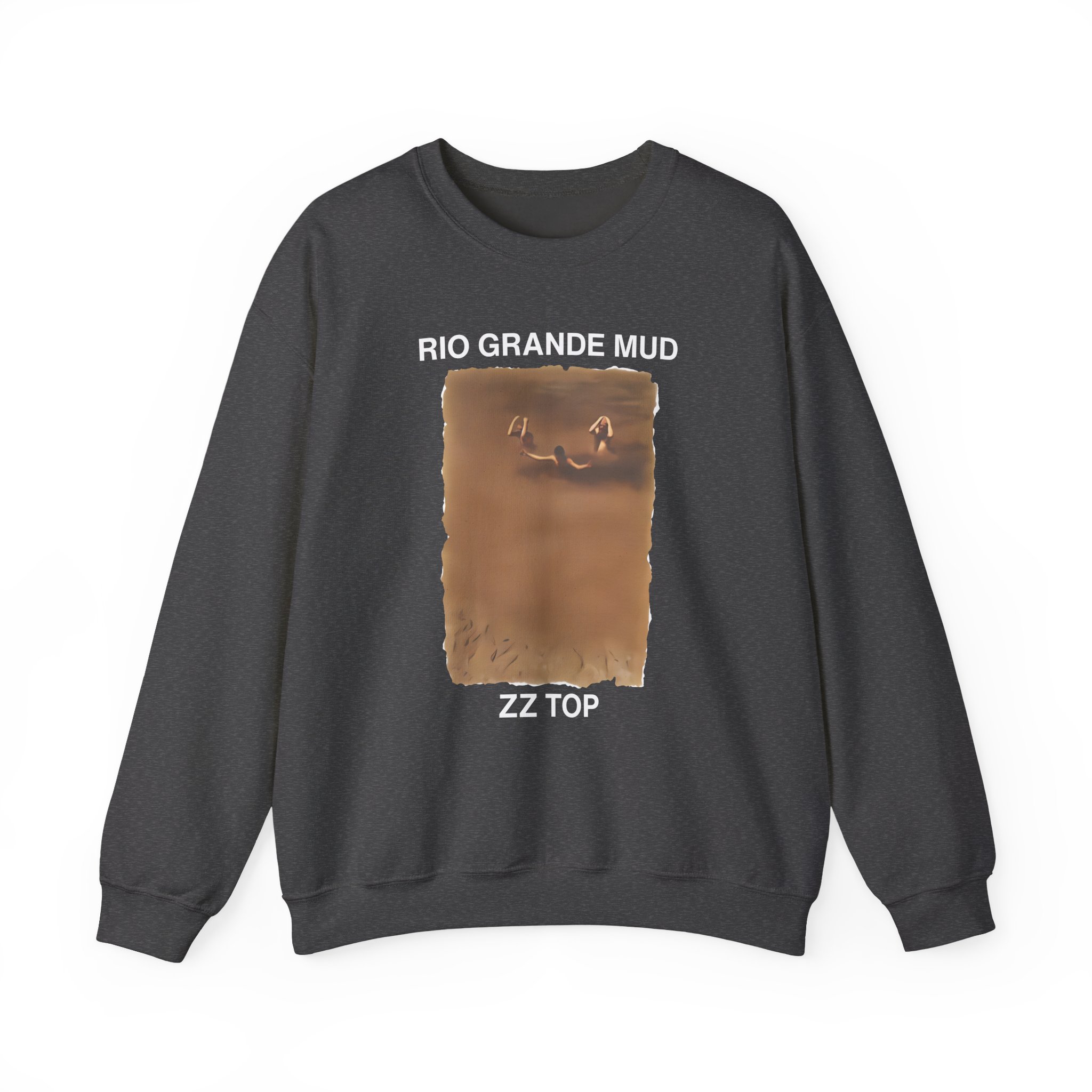 Zz Top Rio Grande Mud Unisex Heavy Blendâ„¢ Crewneck Sweatshirt