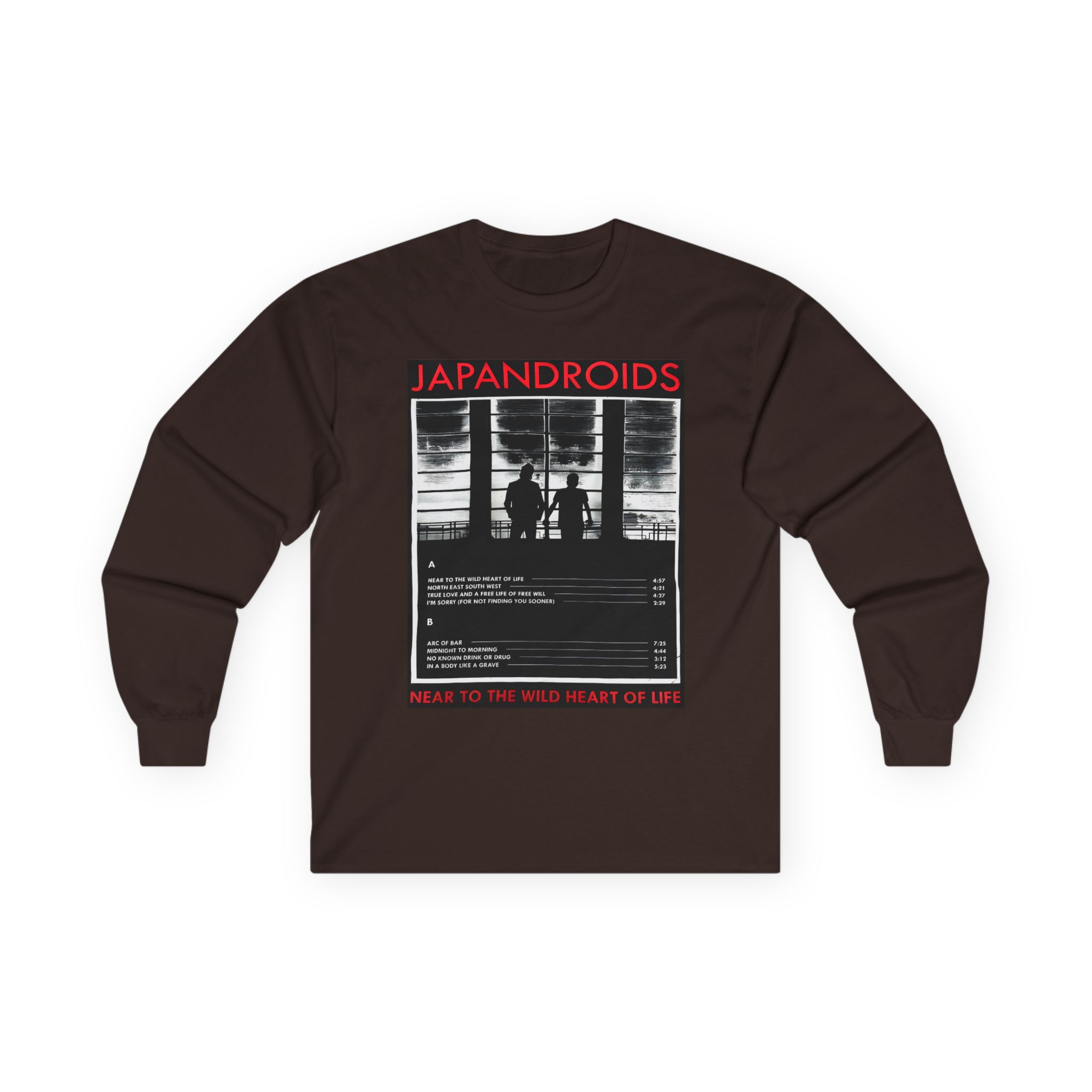 Japandroids Near to the Wild Heart of Life Unisex Ultra Cotton Long Sleeve Tee