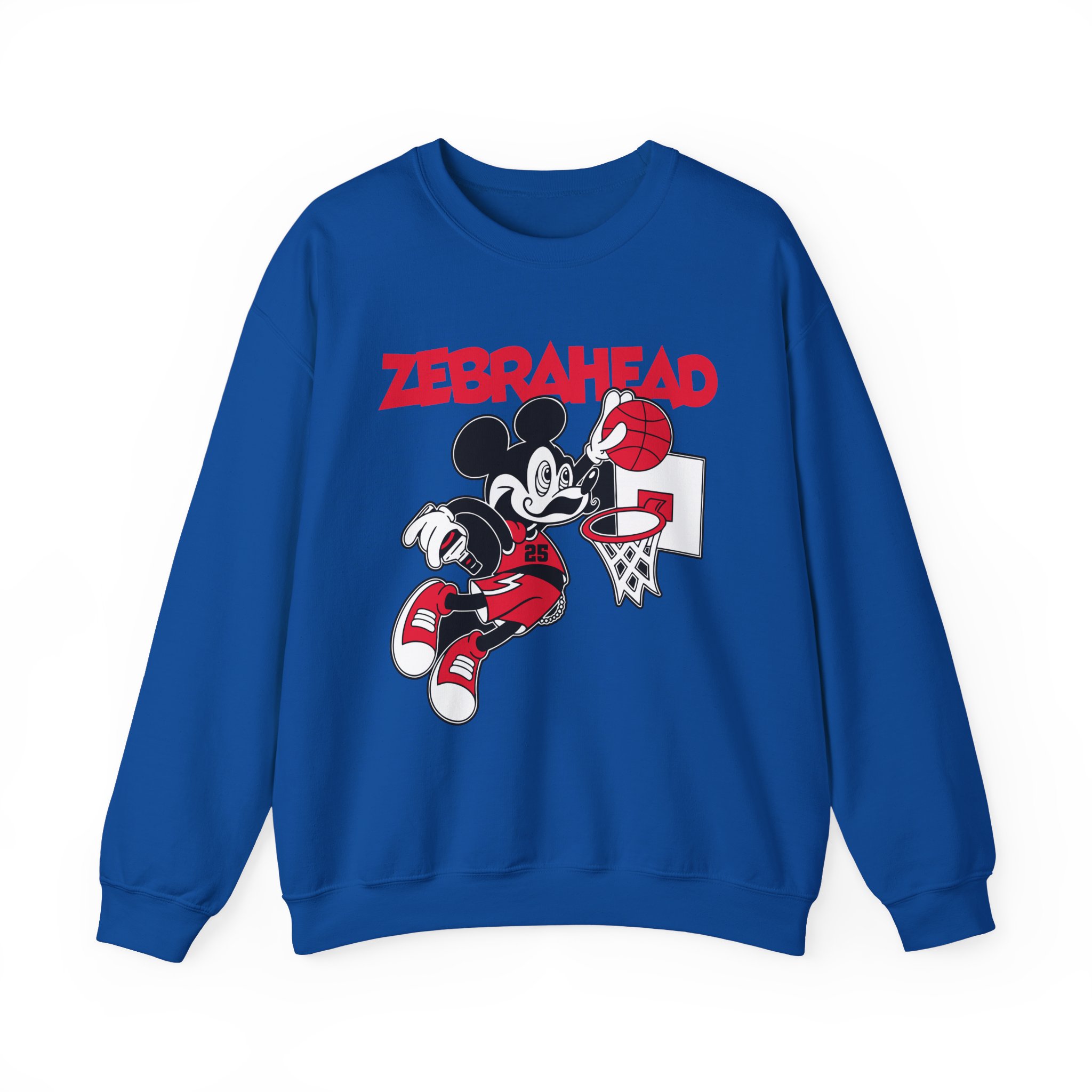 Zebrahead Mickey Unisex Heavy Blendâ„¢ Crewneck Sweatshirt