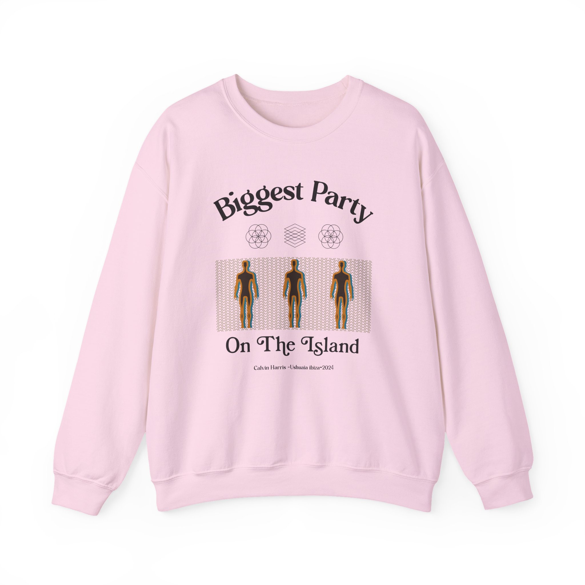 Calvin Harris Ushuaia Higher Island Party Unisex Heavy Blendâ„¢ Crewneck Sweatshirt