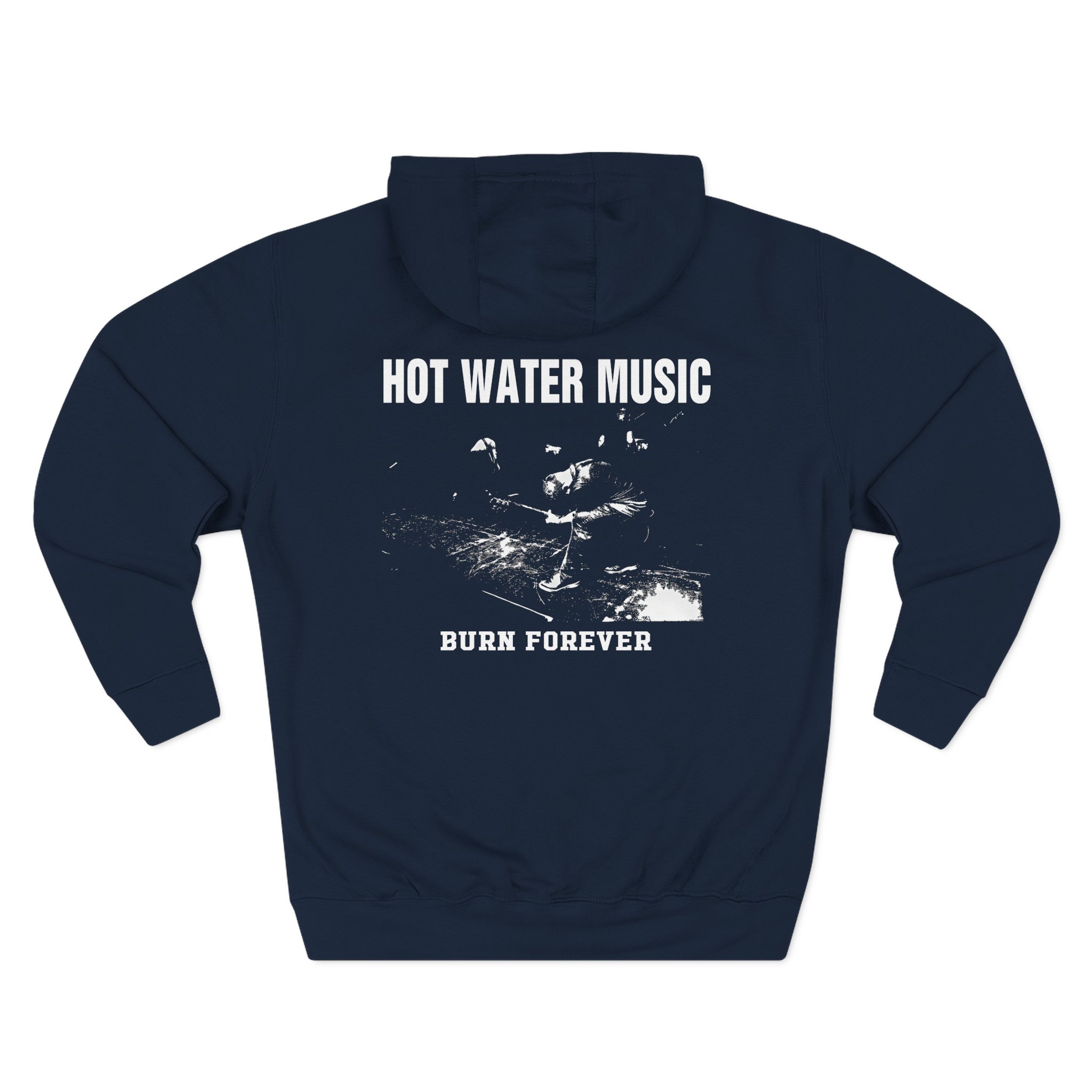 Hot Water Music Burn Forever Three-Panel Fleece Hoodie