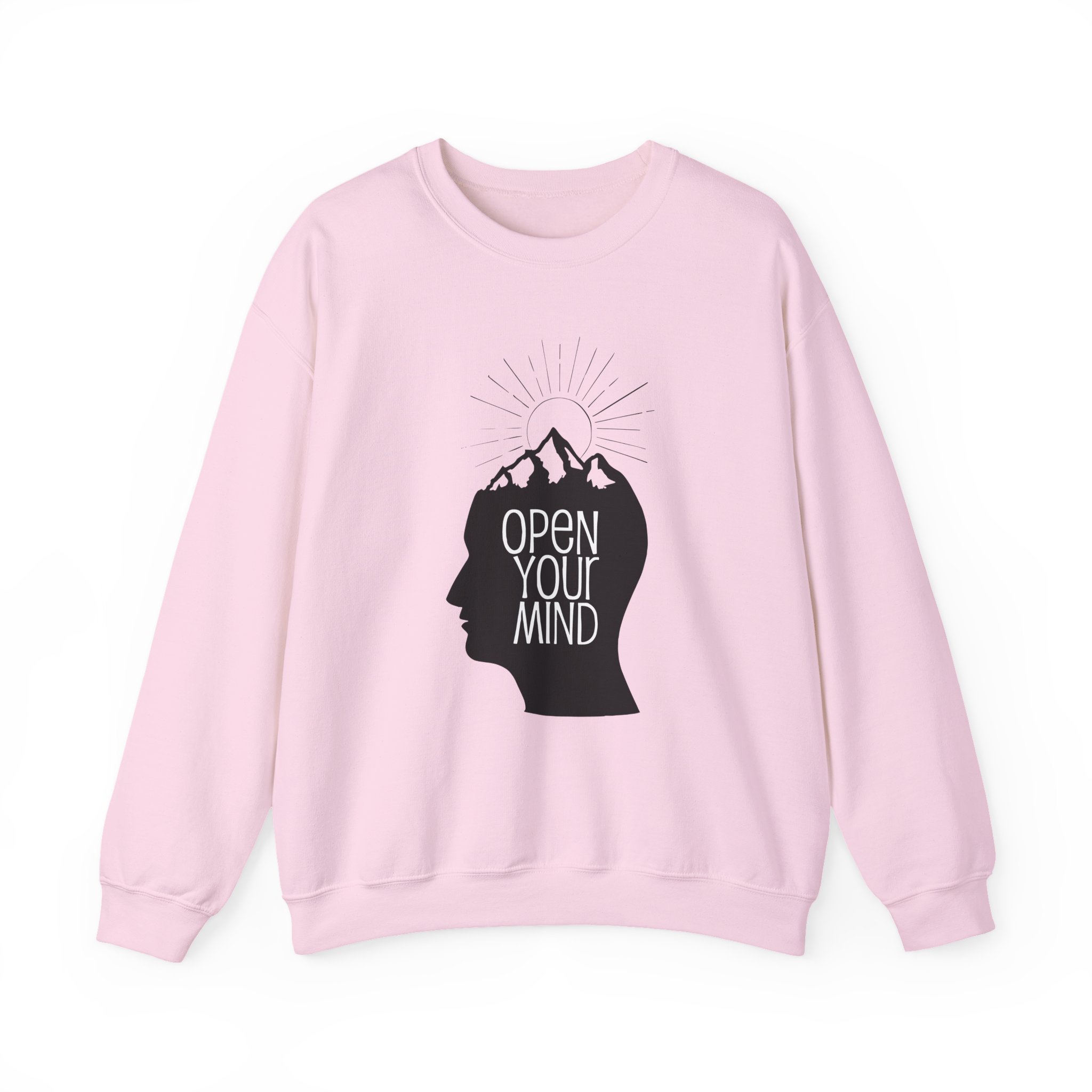 Kendall Rae Open Your Mind Unisex Heavy Blendâ„¢ Crewneck Sweatshirt