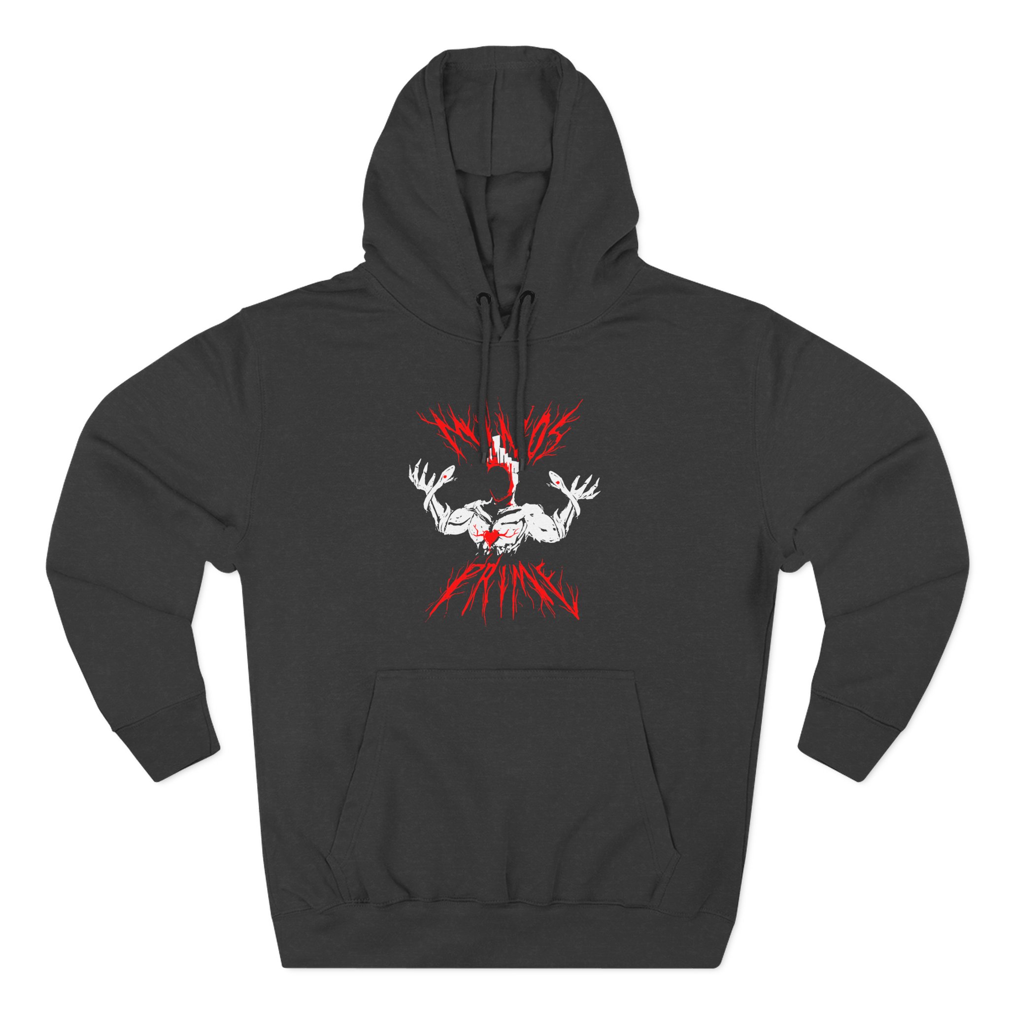Ultrakill Minos Prime Metal Three-Panel Fleece Hoodie