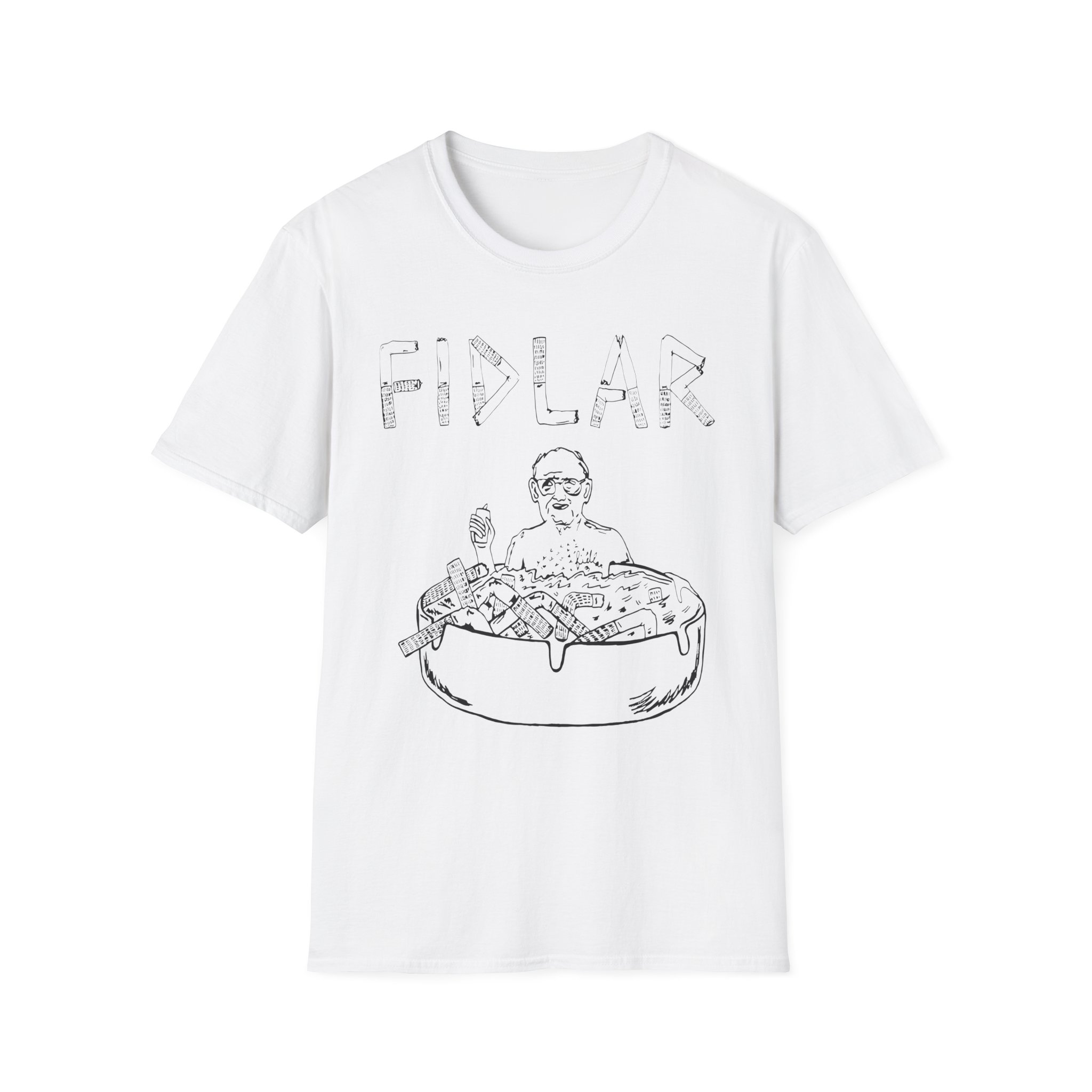 Fidlar Ashtray Unisex Softstyle T-Shirt