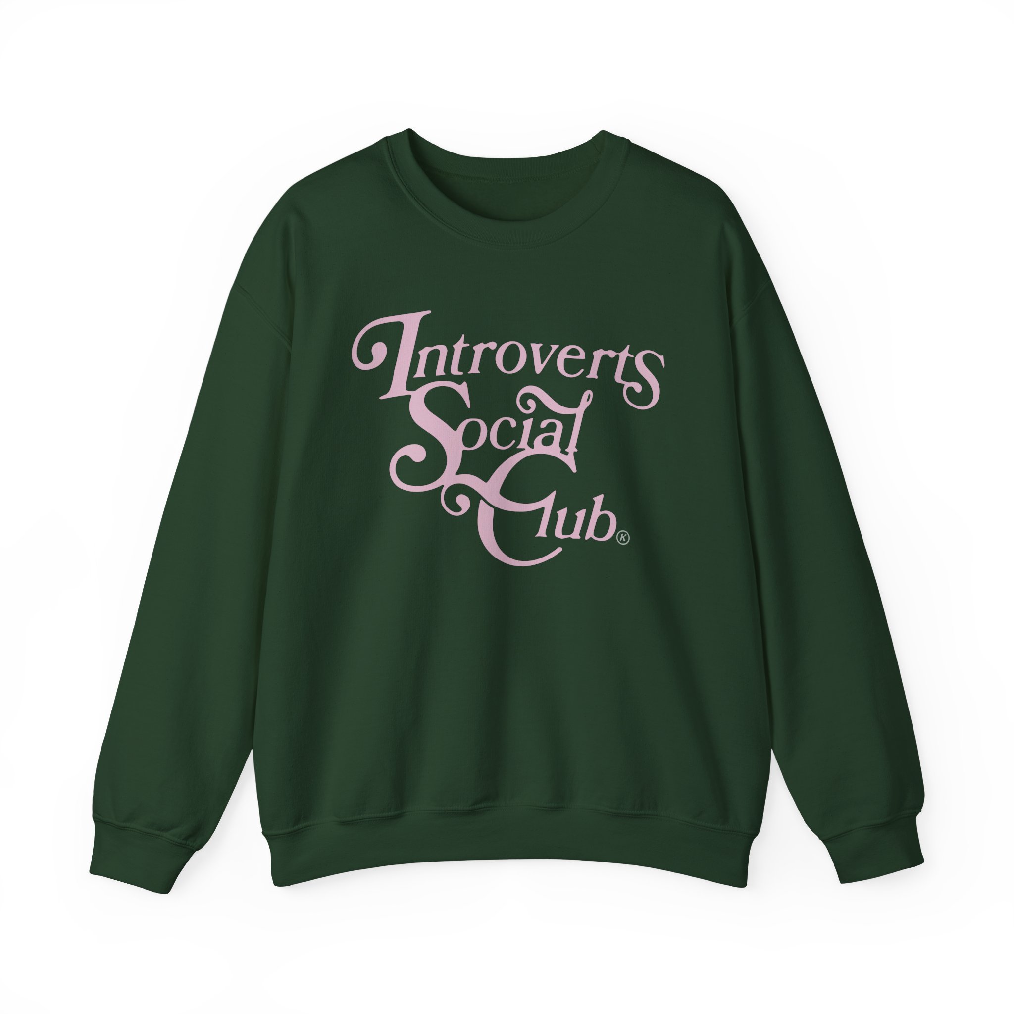 Kallmekris Introverts Social Club Unisex Heavy Blendâ„¢ Crewneck Sweatshirt