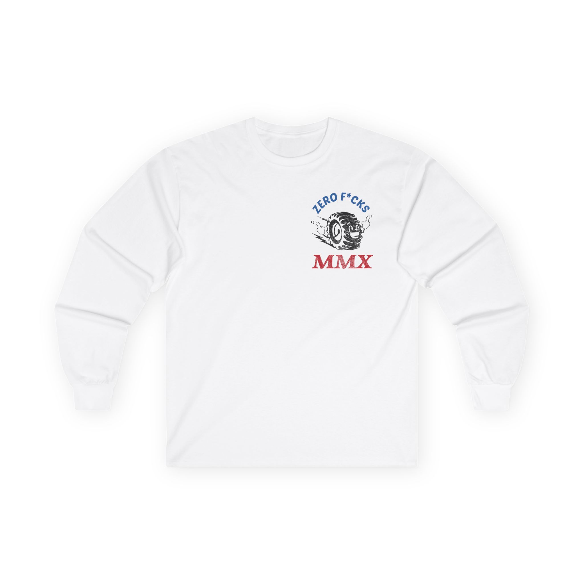 Monstermax Zero Fucks Unisex Ultra Cotton Long Sleeve Tee