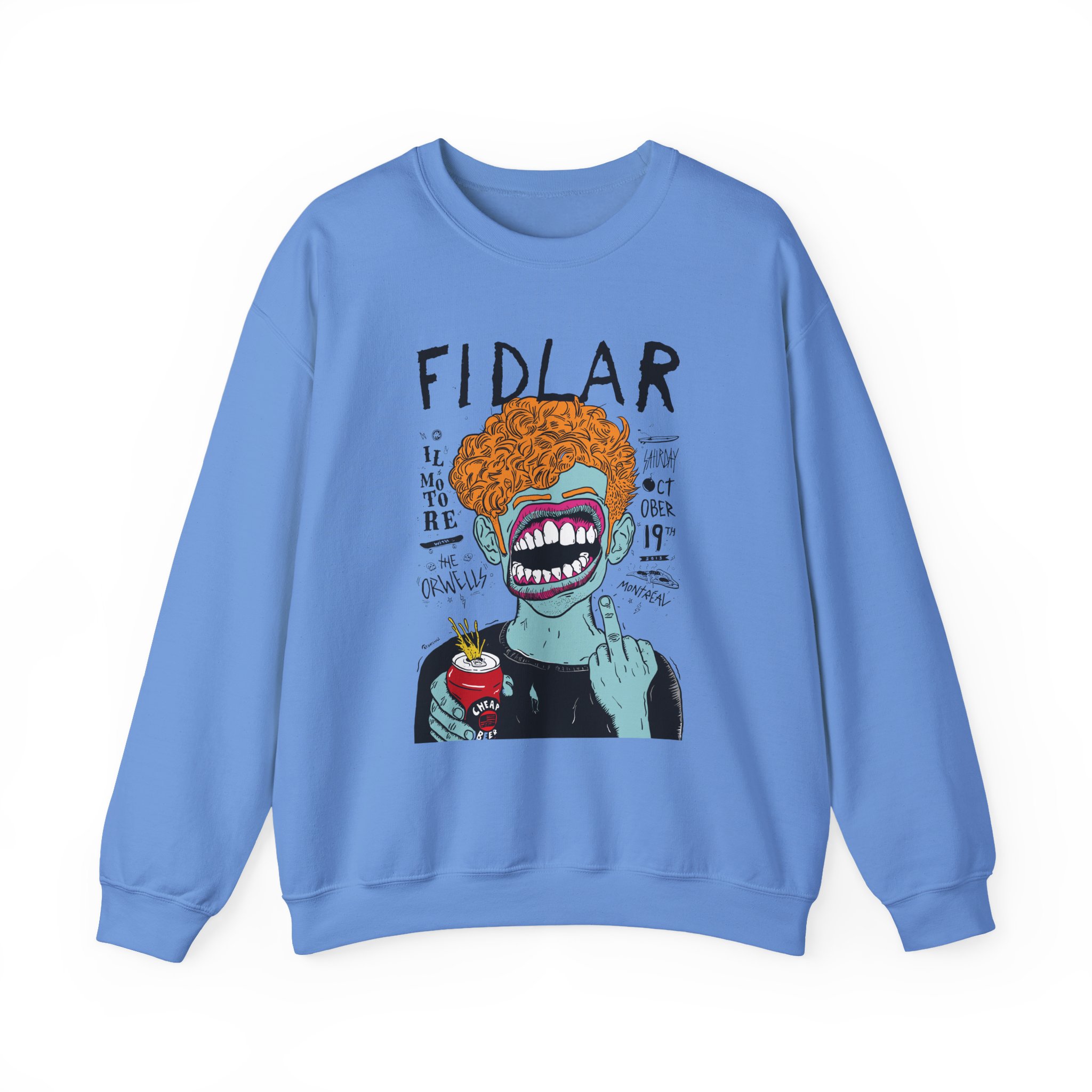 Fidlar Band Rock the Orwells Unisex Heavy Blendâ„¢ Crewneck Sweatshirt