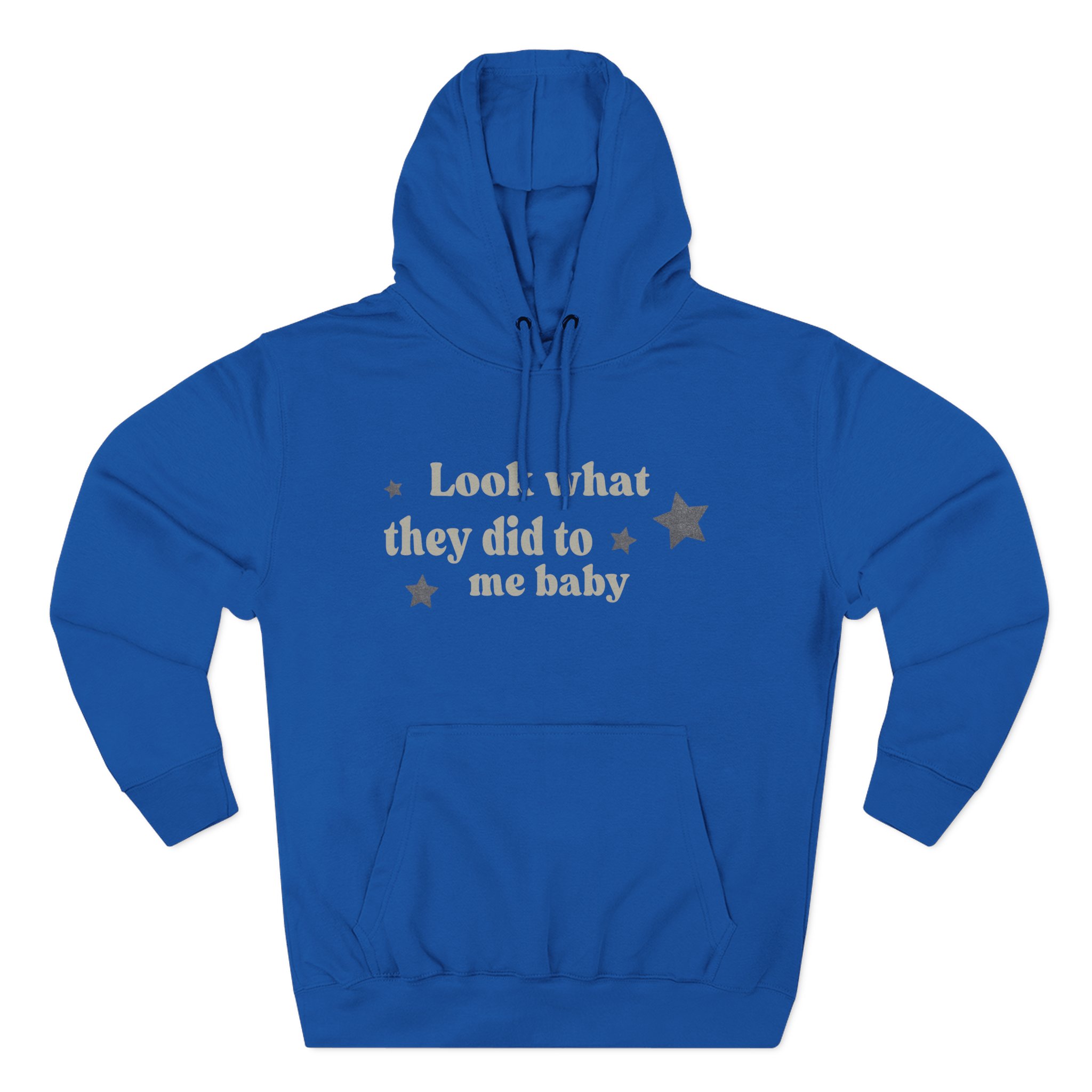 Daniel Caesar 2024 Look What They Did to Me Baby Three-Panel Fleece Hoodie