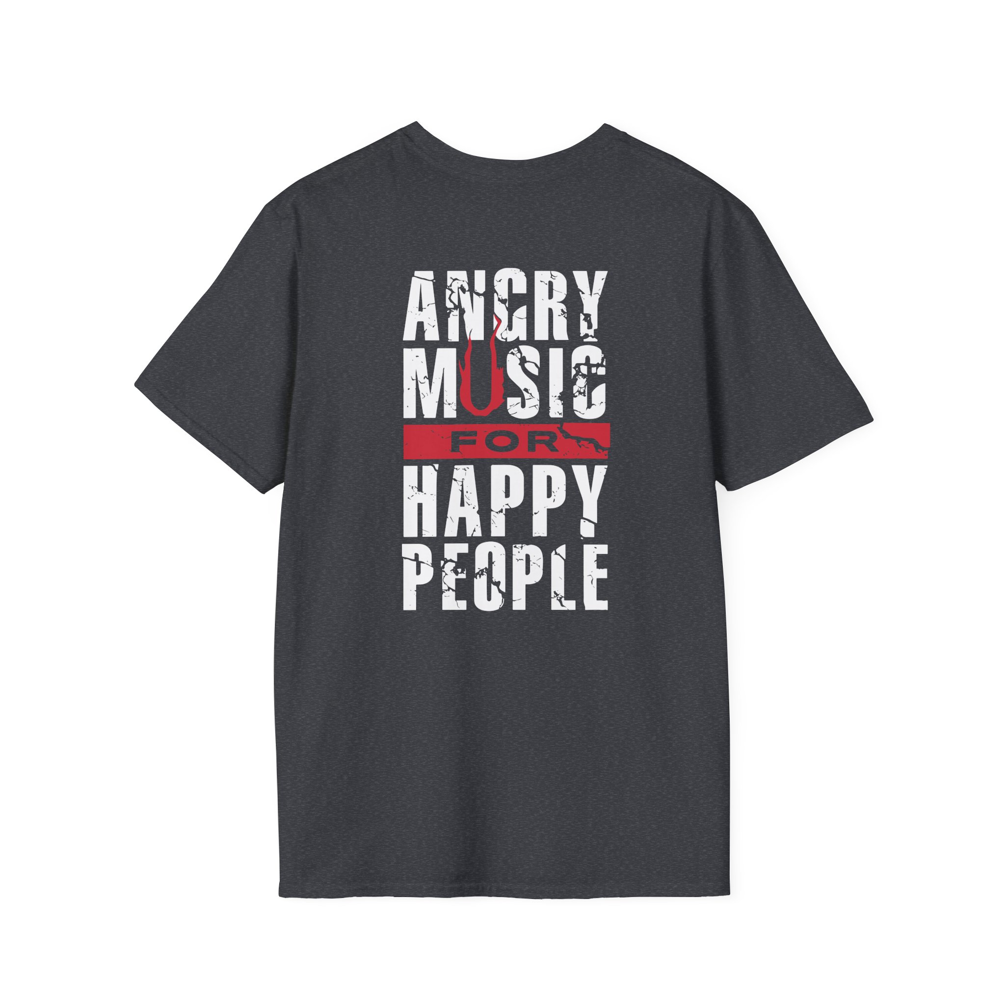 August Burns Red Angry Music Unisex Softstyle T-Shirt