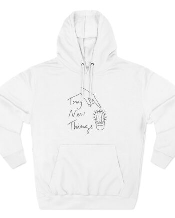 Dan and Phil Cactus Three-Panel Fleece Hoodie