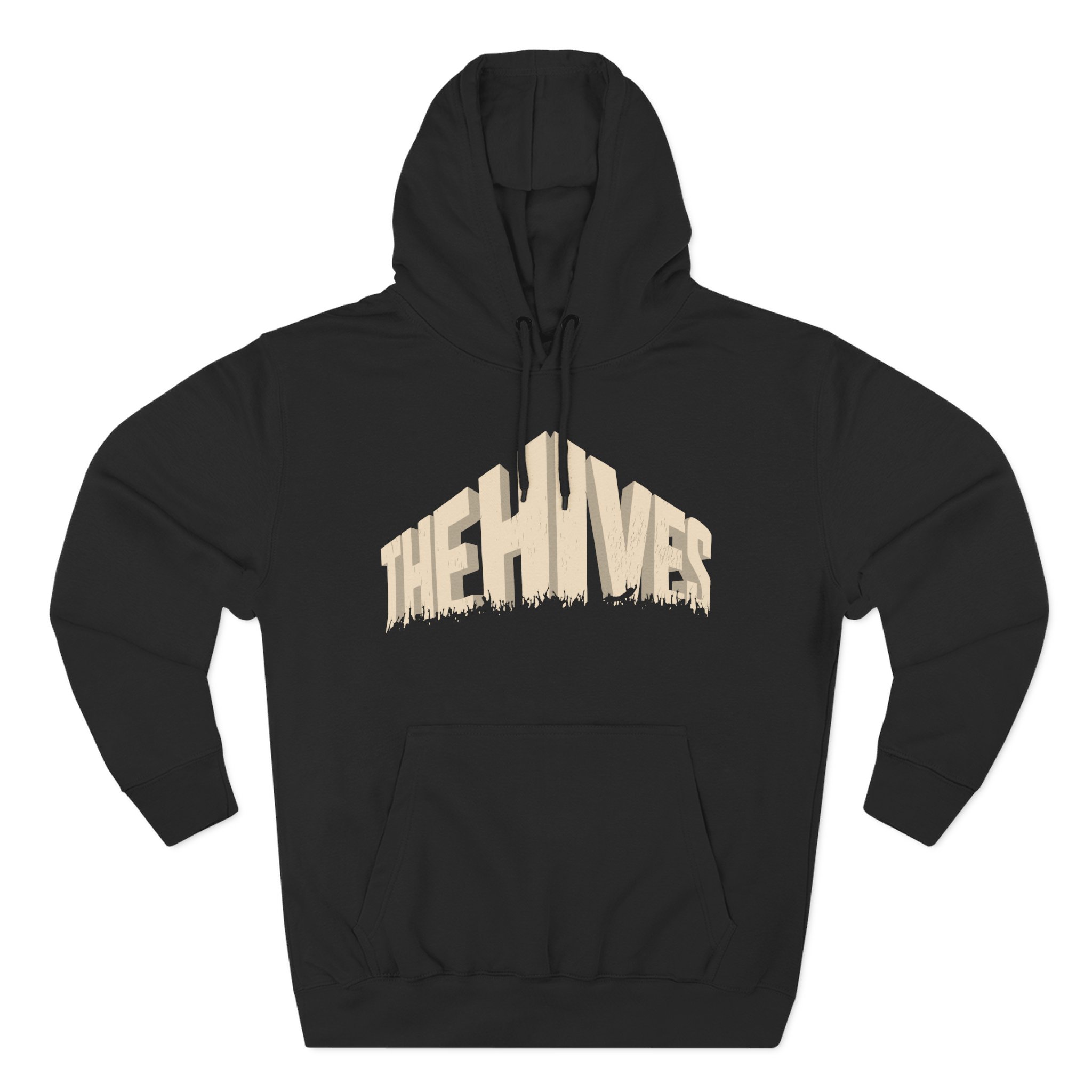The Hives 3d Hives Logo Three-Panel Fleece Hoodie