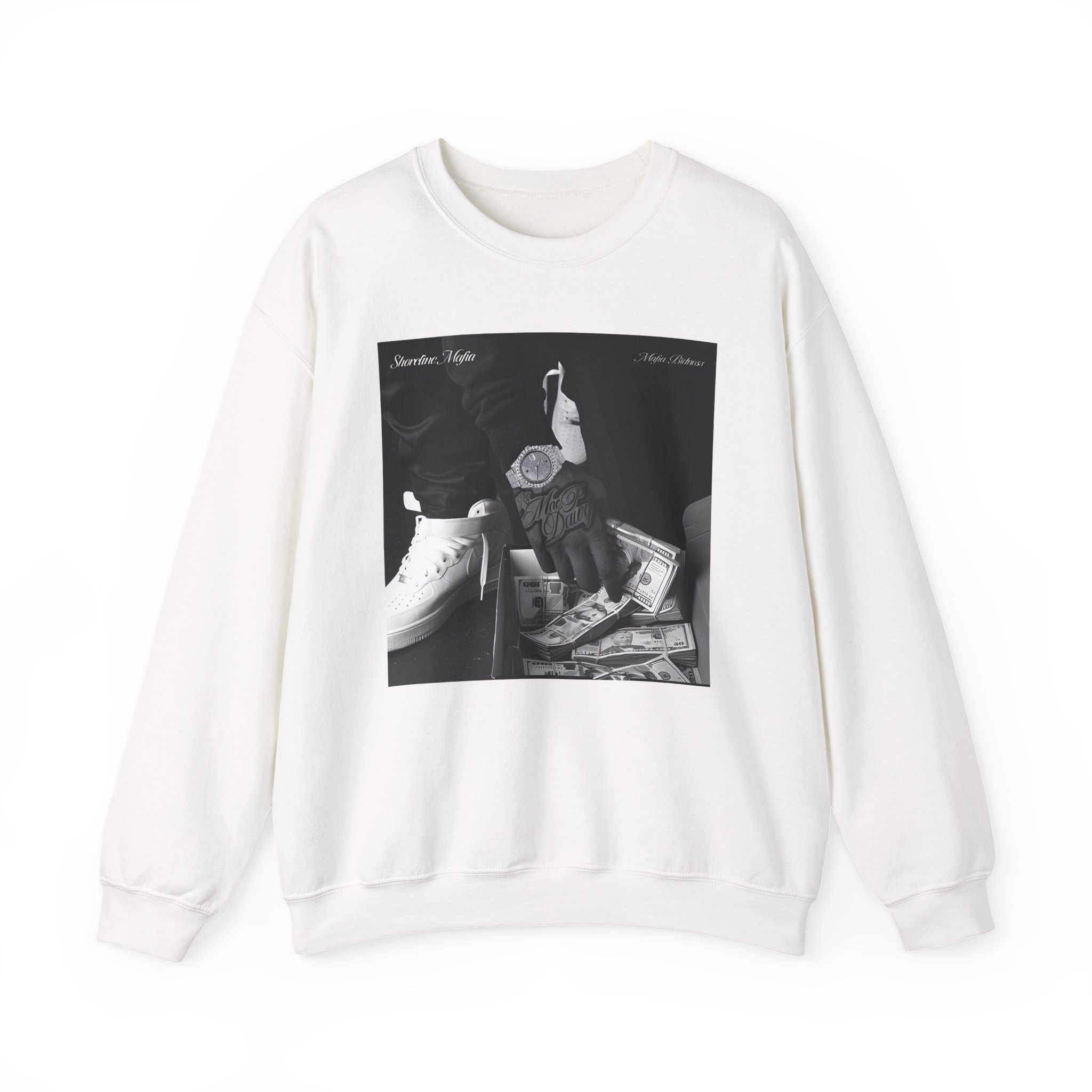 Shoreline Mafia Album Cover Unisex Heavy Blendâ„¢ Crewneck Sweatshirt