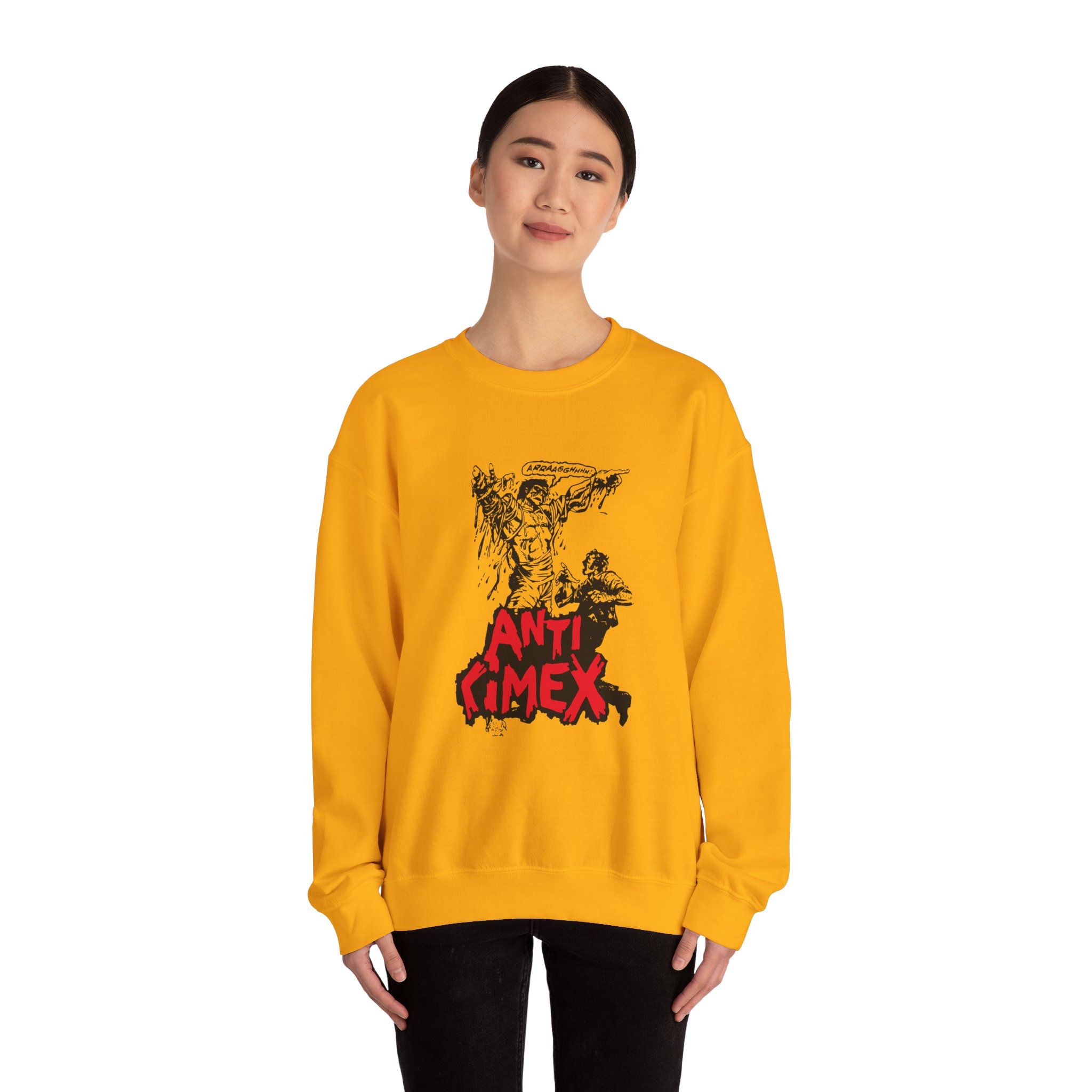 Anti Cimex Frankie Unisex Heavy Blend Crewneck Sweatshirt