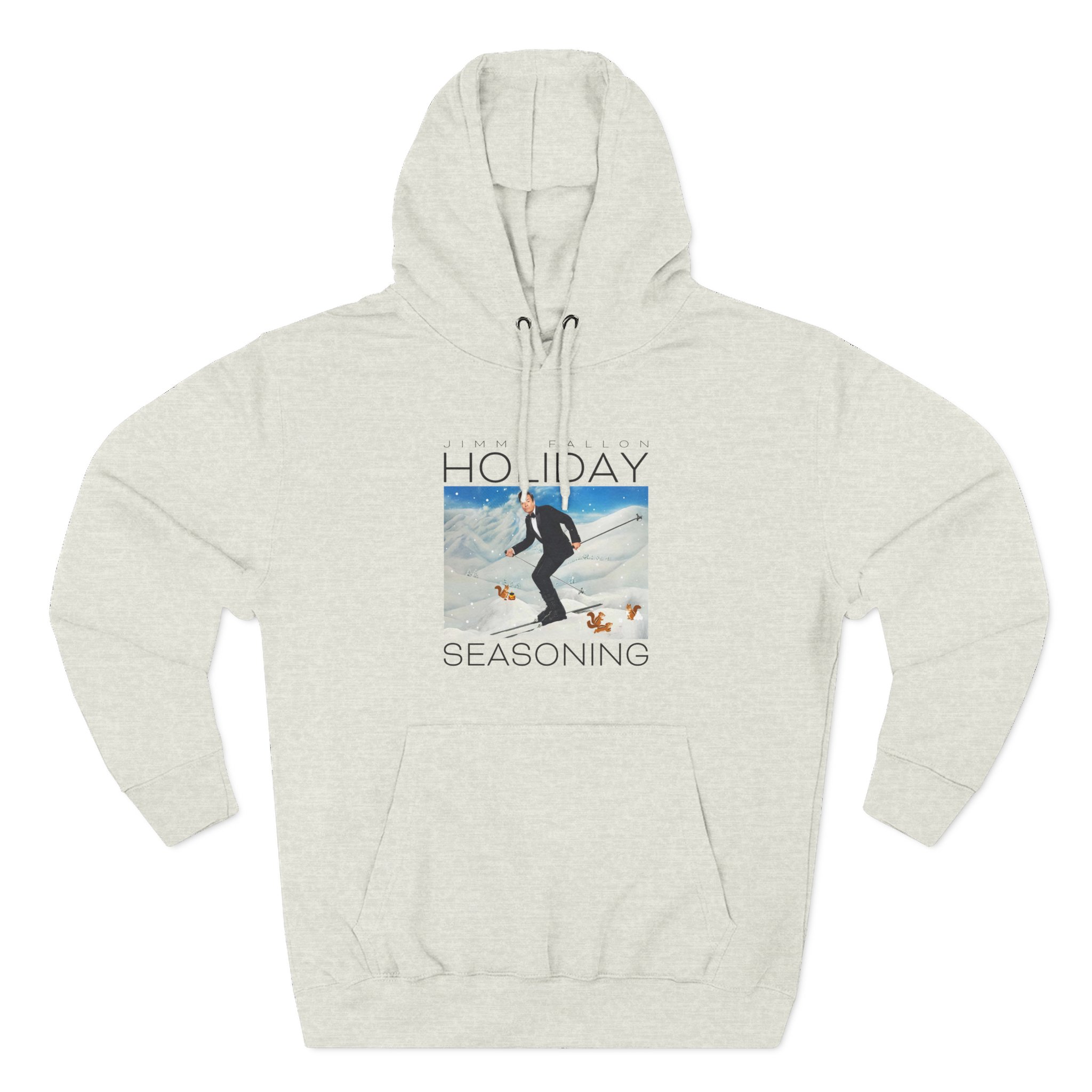 Jimmy Fallon Holiday Seasoning Three-Panel Fleece Hoodie