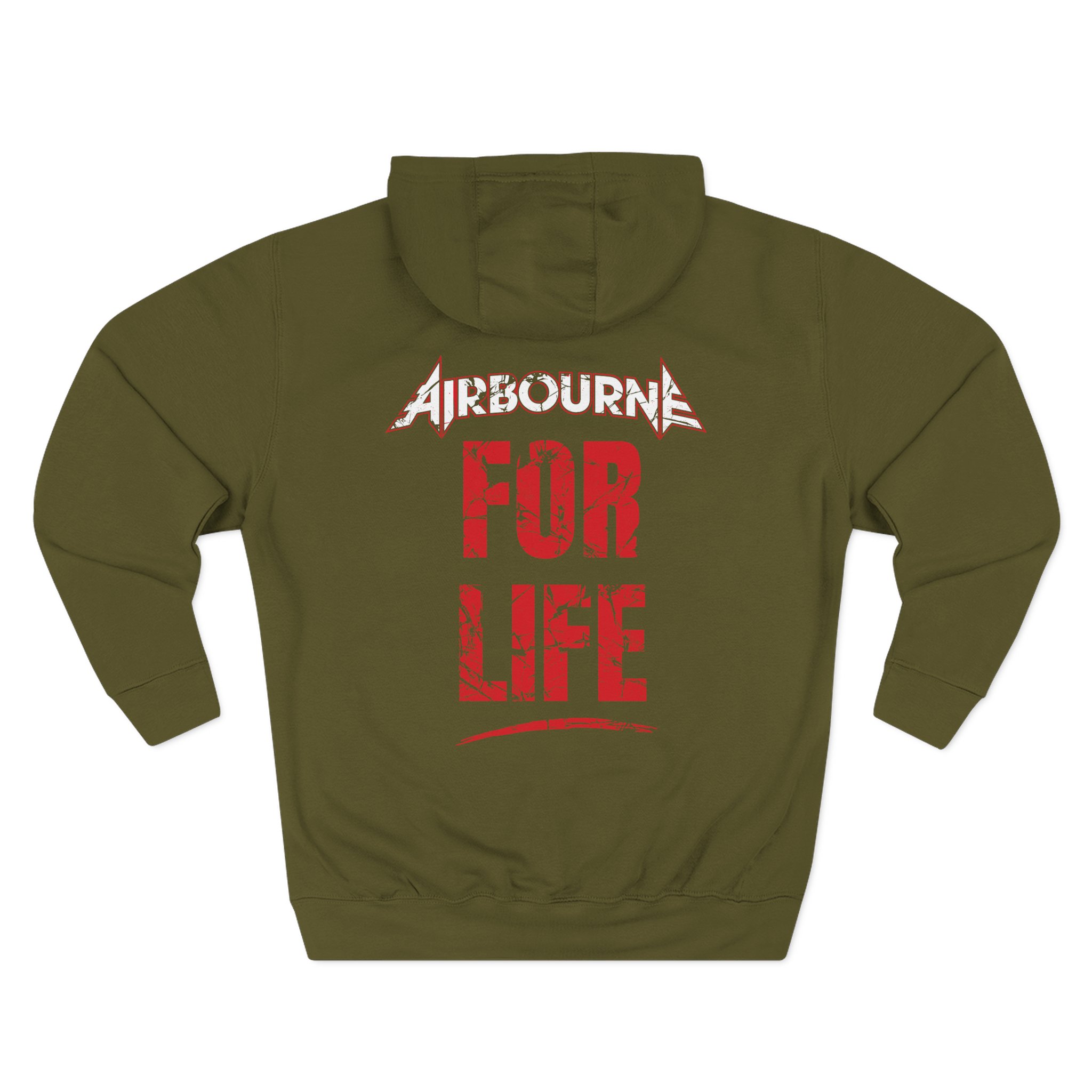Airbourne Rnrfl Three-Panel Fleece Hoodie