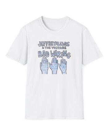 Jeffrey Lewis Bad Wiring 12" Unisex Softstyle T-Shirt