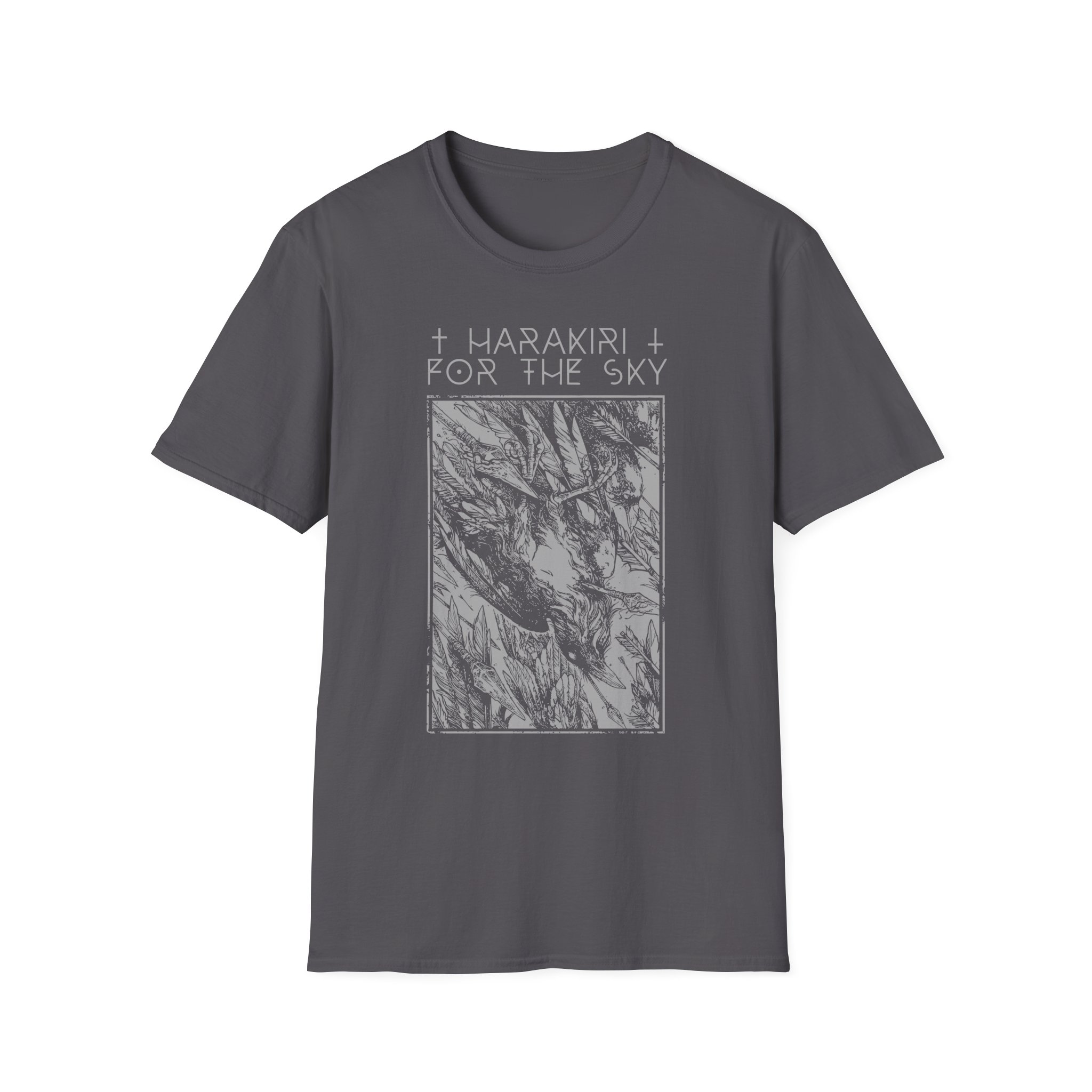 Harakiri for the Sky Falling Birds Unisex Softstyle T-Shirt