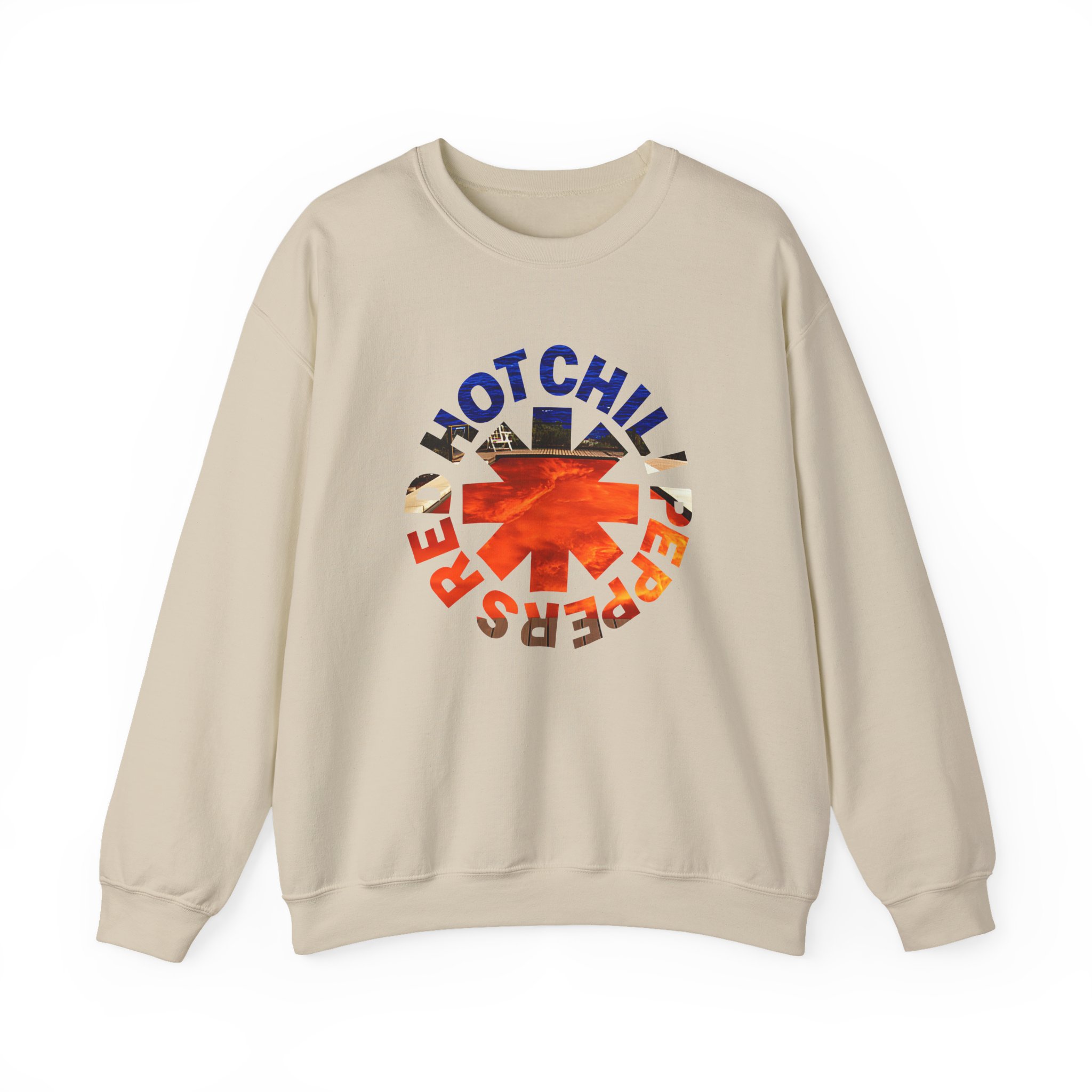 Red Hot Chili Peppers Californication Asterisk Unisex Heavy Blendâ„¢ Crewneck Sweatshirt