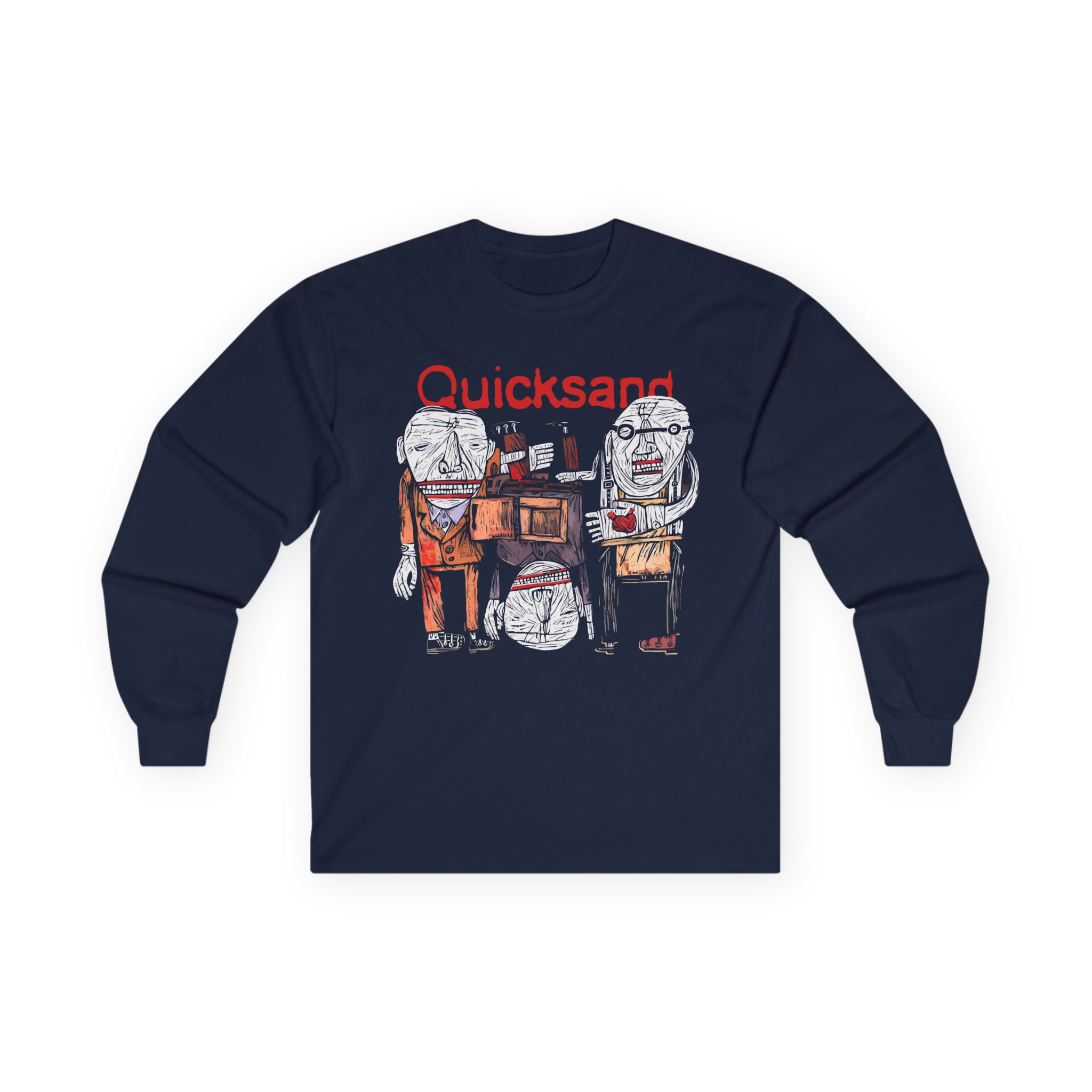 Quicksand Manic Compression Unisex Ultra Cotton Long Sleeve Tee