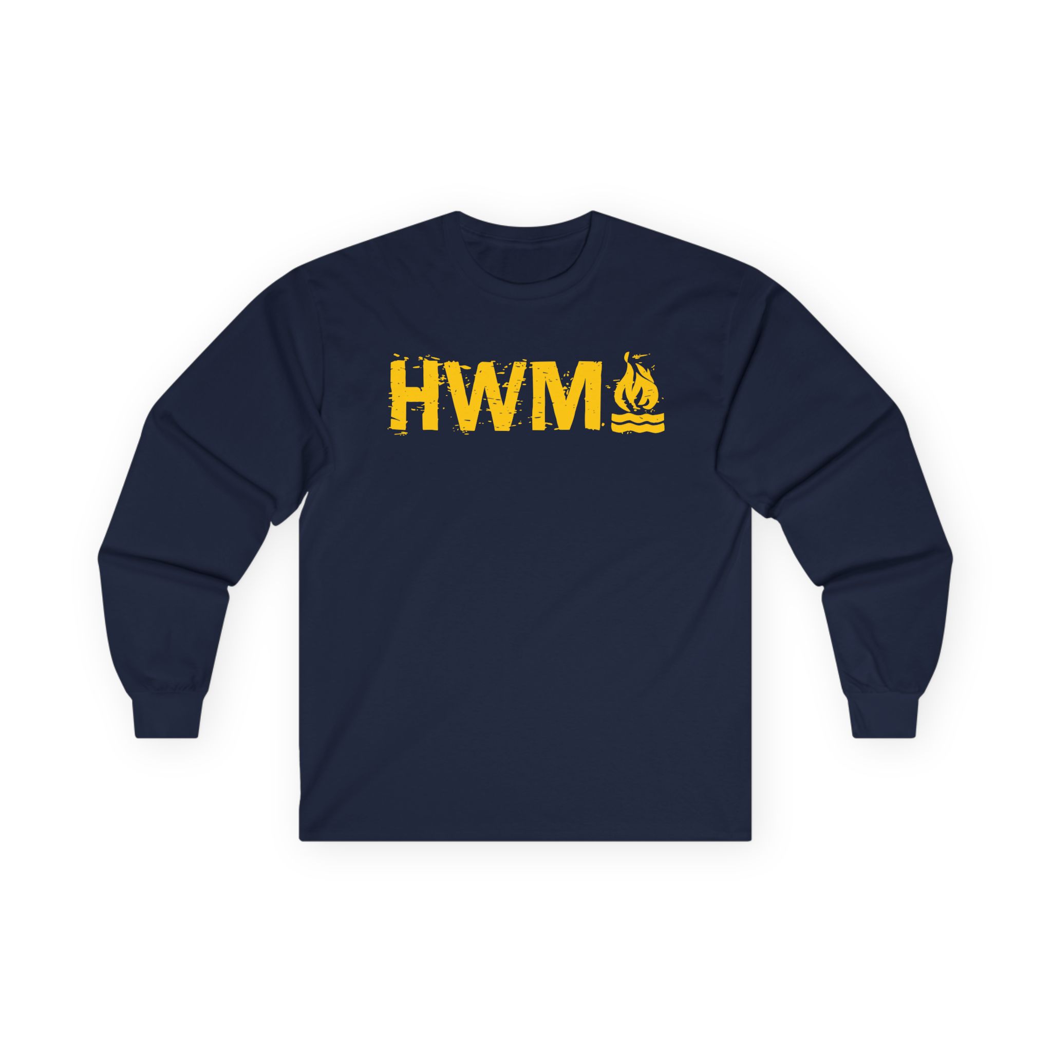 Hot Water Music OG Letter Unisex Ultra Cotton Long Sleeve Tee