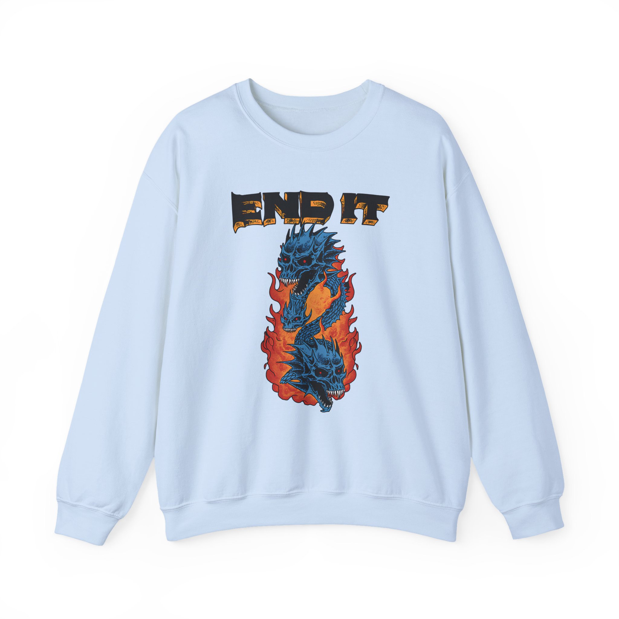 End It Unisex Heavy Blend Crewneck Sweatshirt