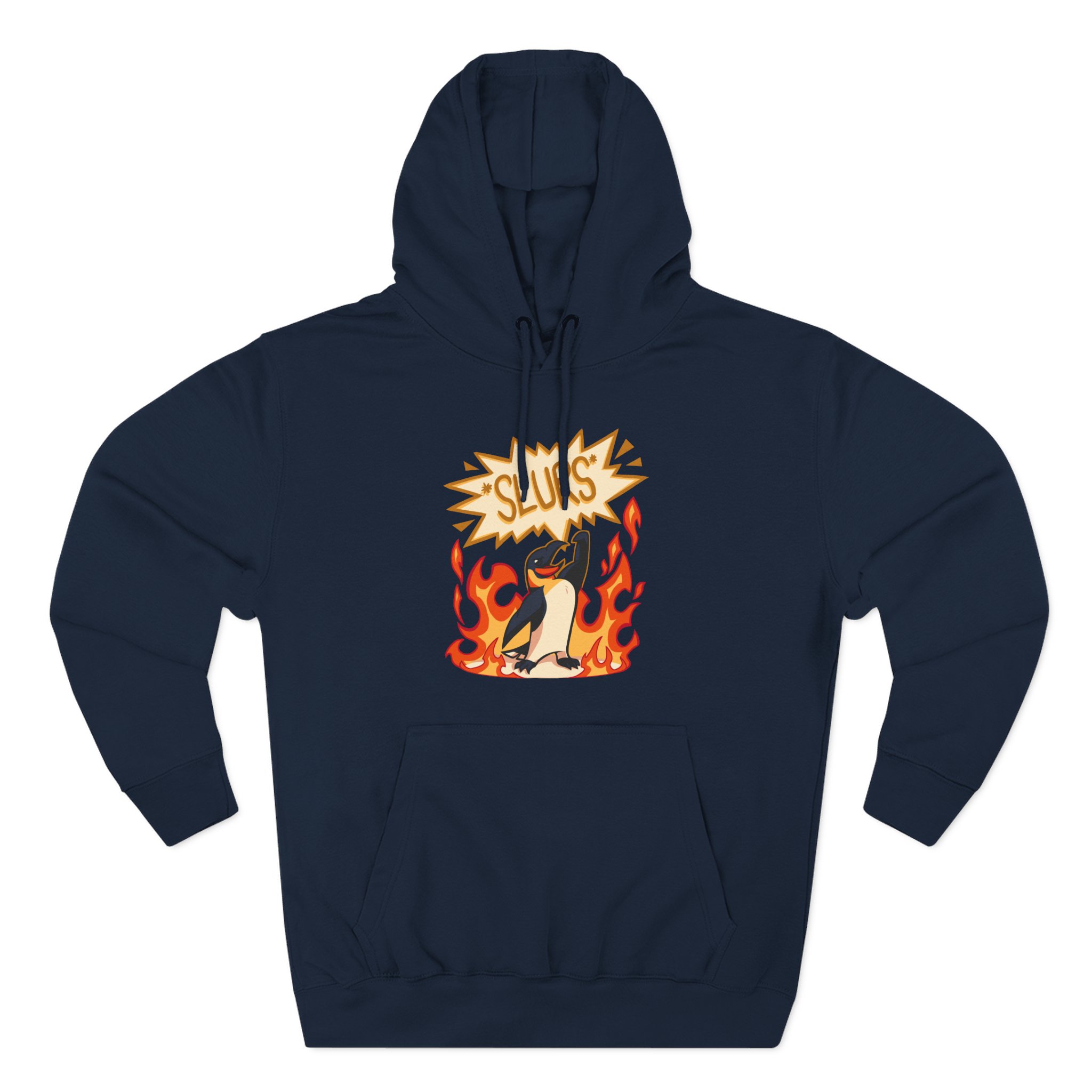 Vivziepop Slurs Three-Panel Fleece Hoodie
