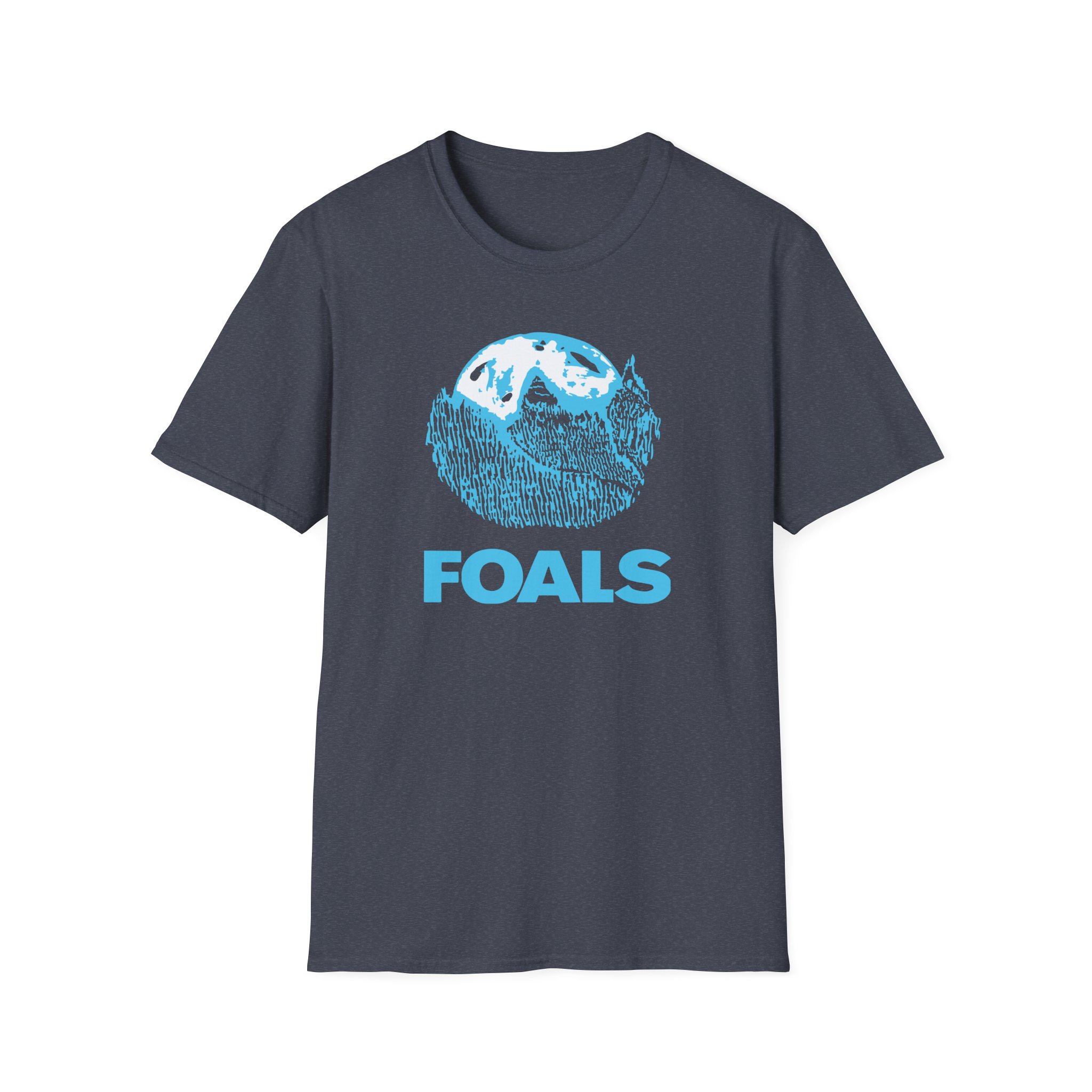 Foals Full Moon Logo Unisex Softstyle T-Shirt