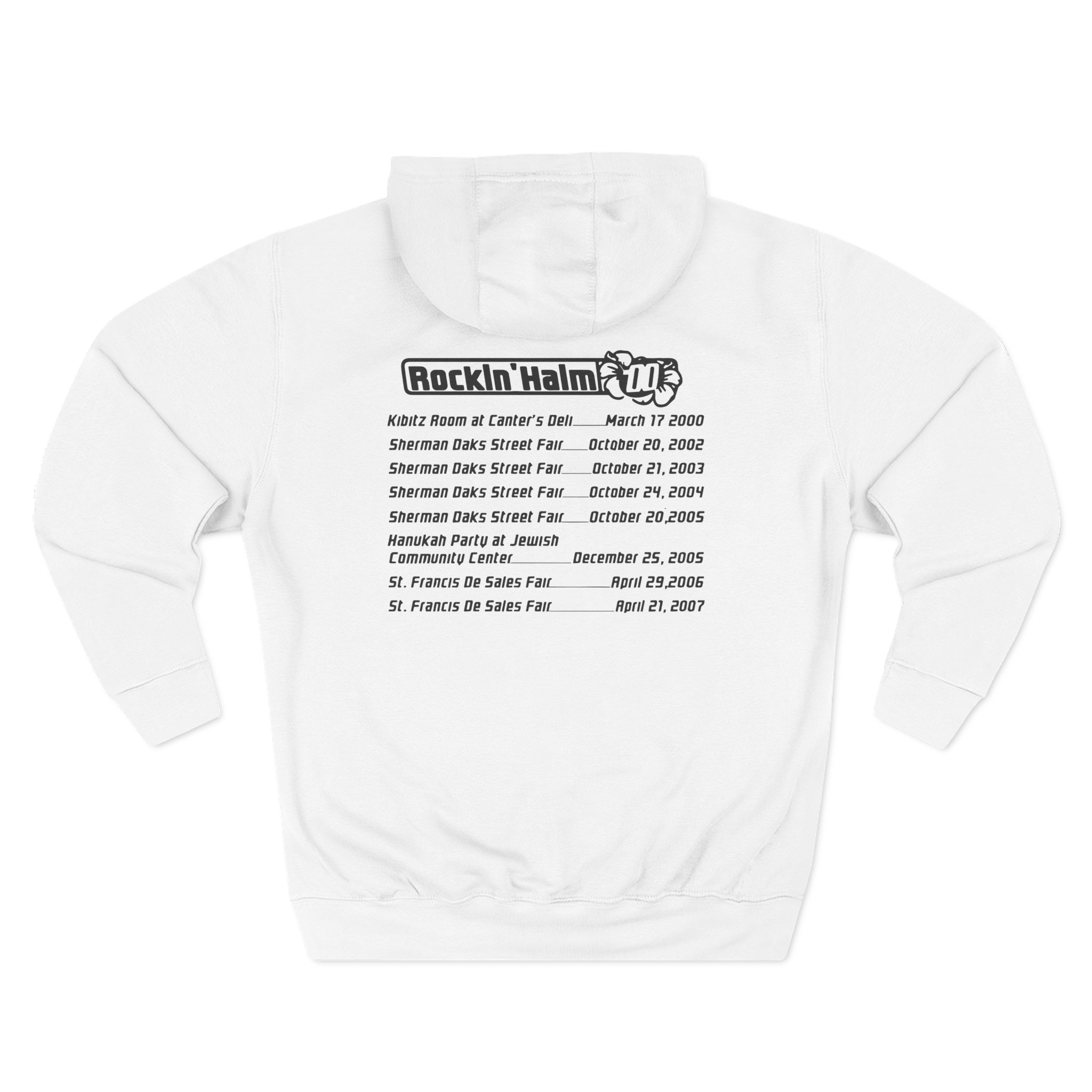 Rockin' Haim Three-Panel Fleece Hoodie