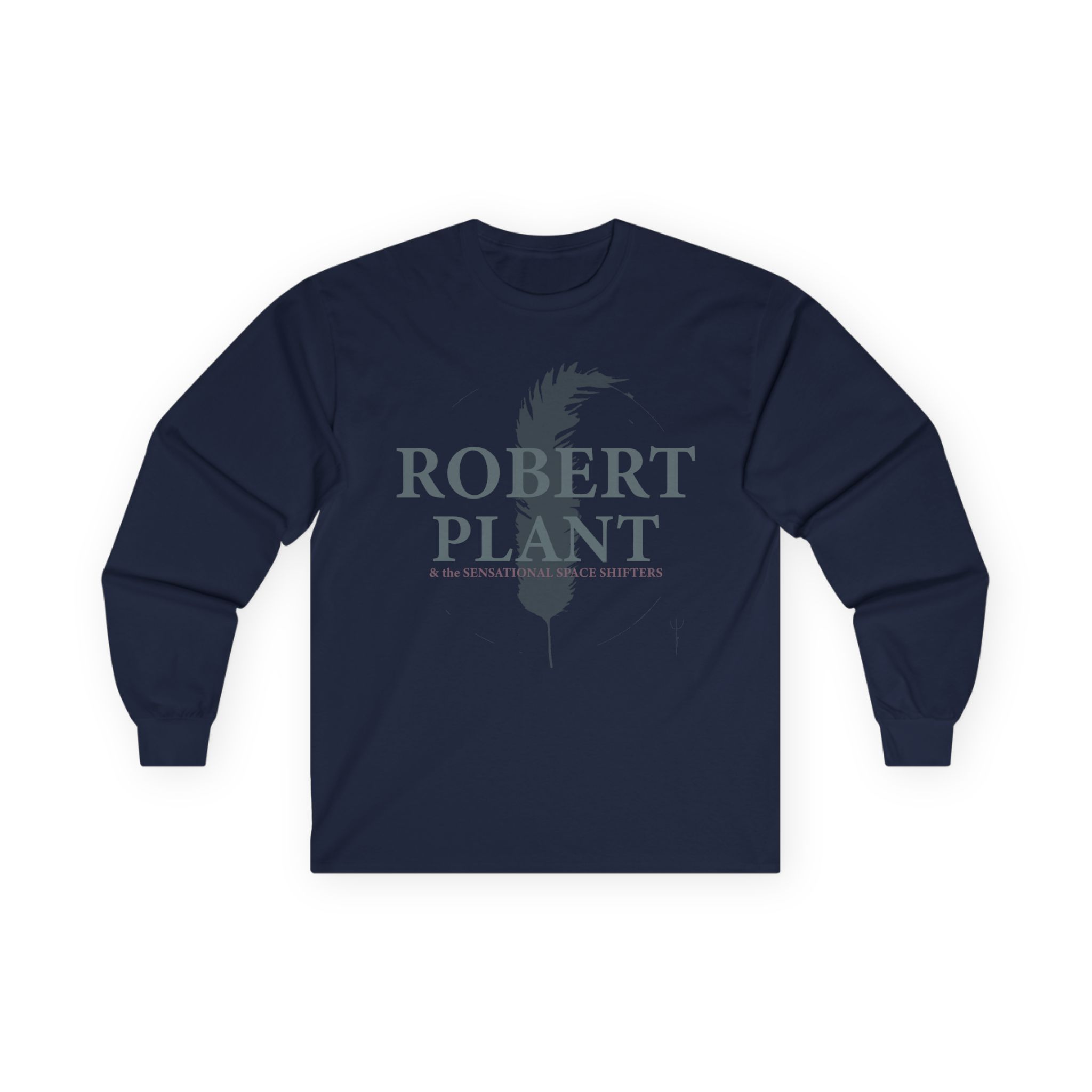 Robert Plant Sketch Feather Unisex Ultra Cotton Long Sleeve Tee