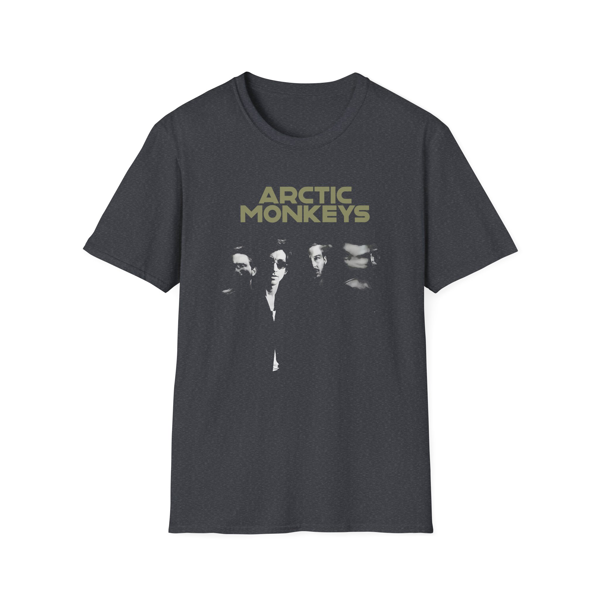 Arctic Monkeys Distorted Photo Unisex Softstyle T-Shirt